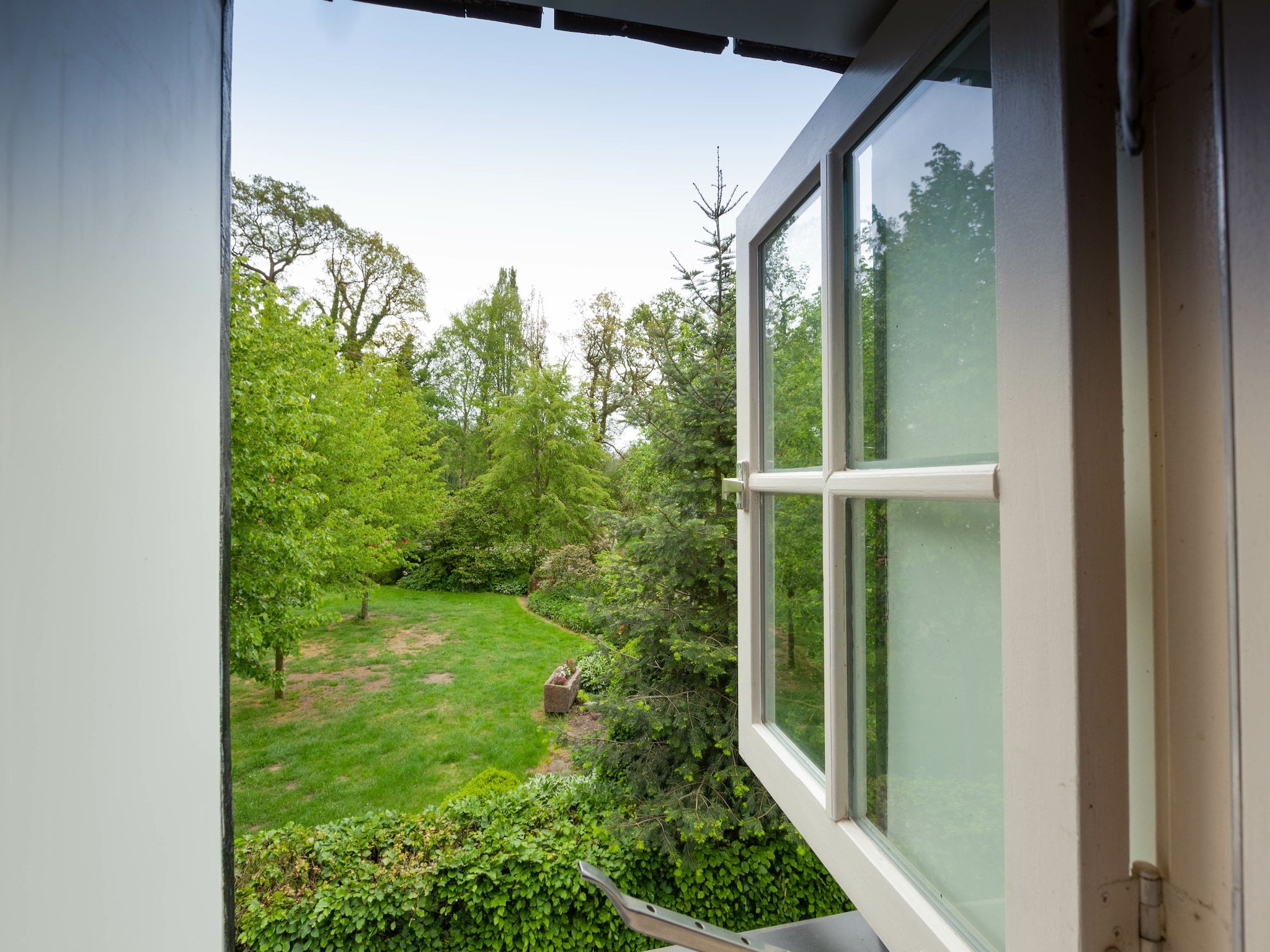 Het uitzicht vanaf Kotman's spieker 12 persoons in Enschede