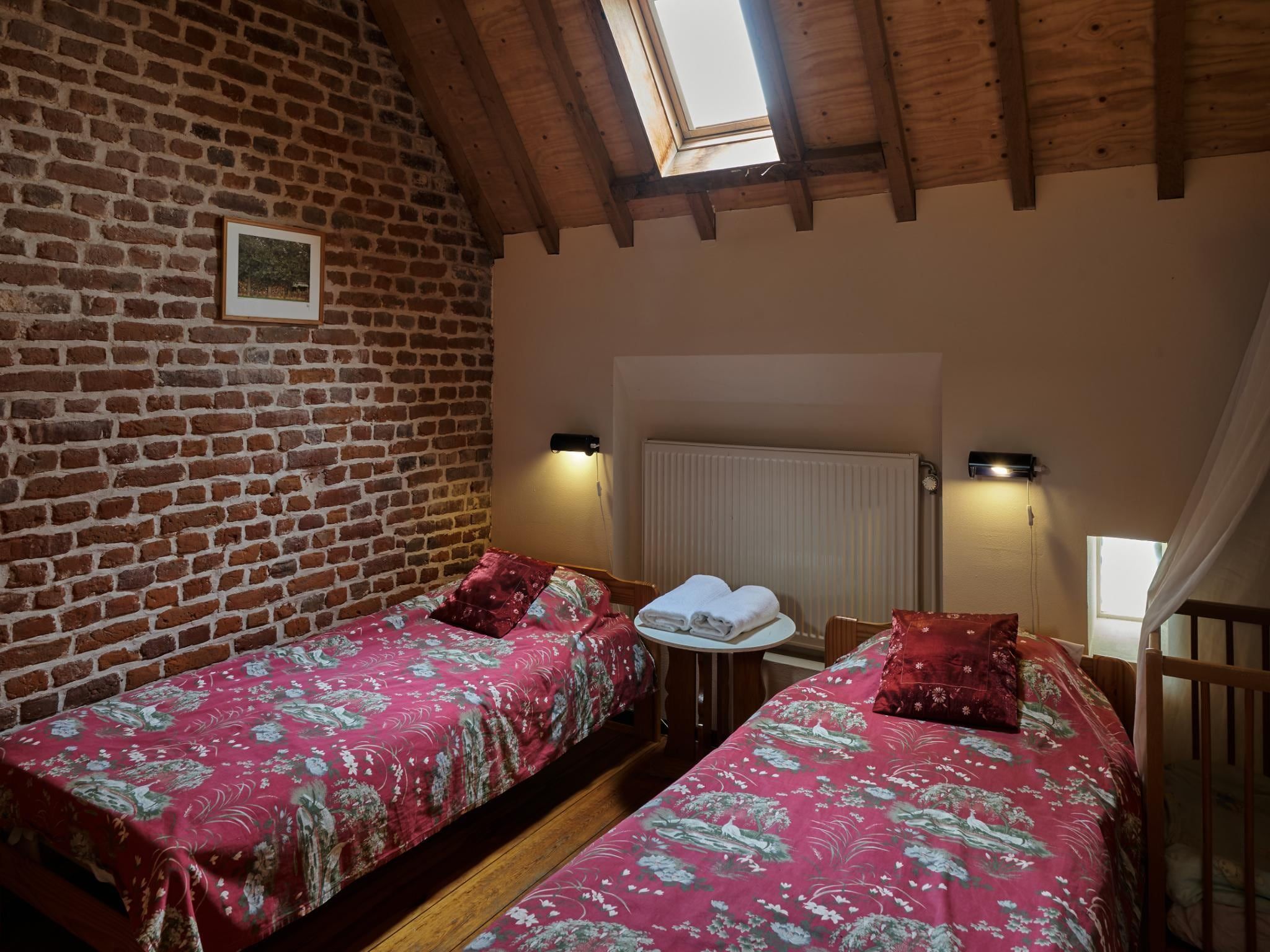 Een slaapkamer van Meschermolen 10 in Mesch-Eijsden