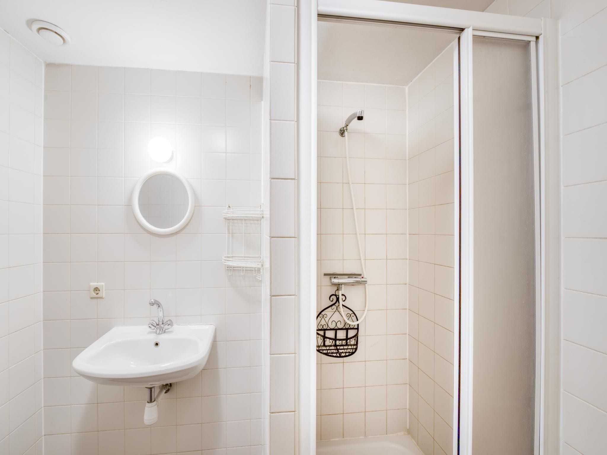 De badkamer van Meschermolen 6 in Mesch-Eijsden