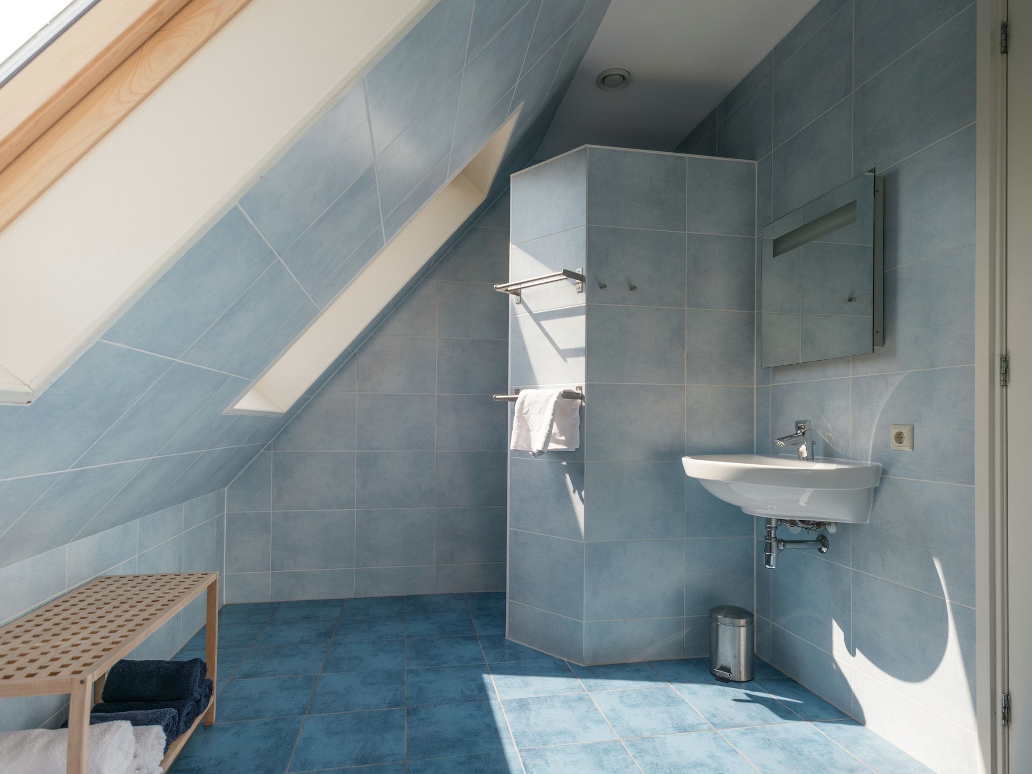 De badkamer van Van Vuure in Zuidoostbeemster