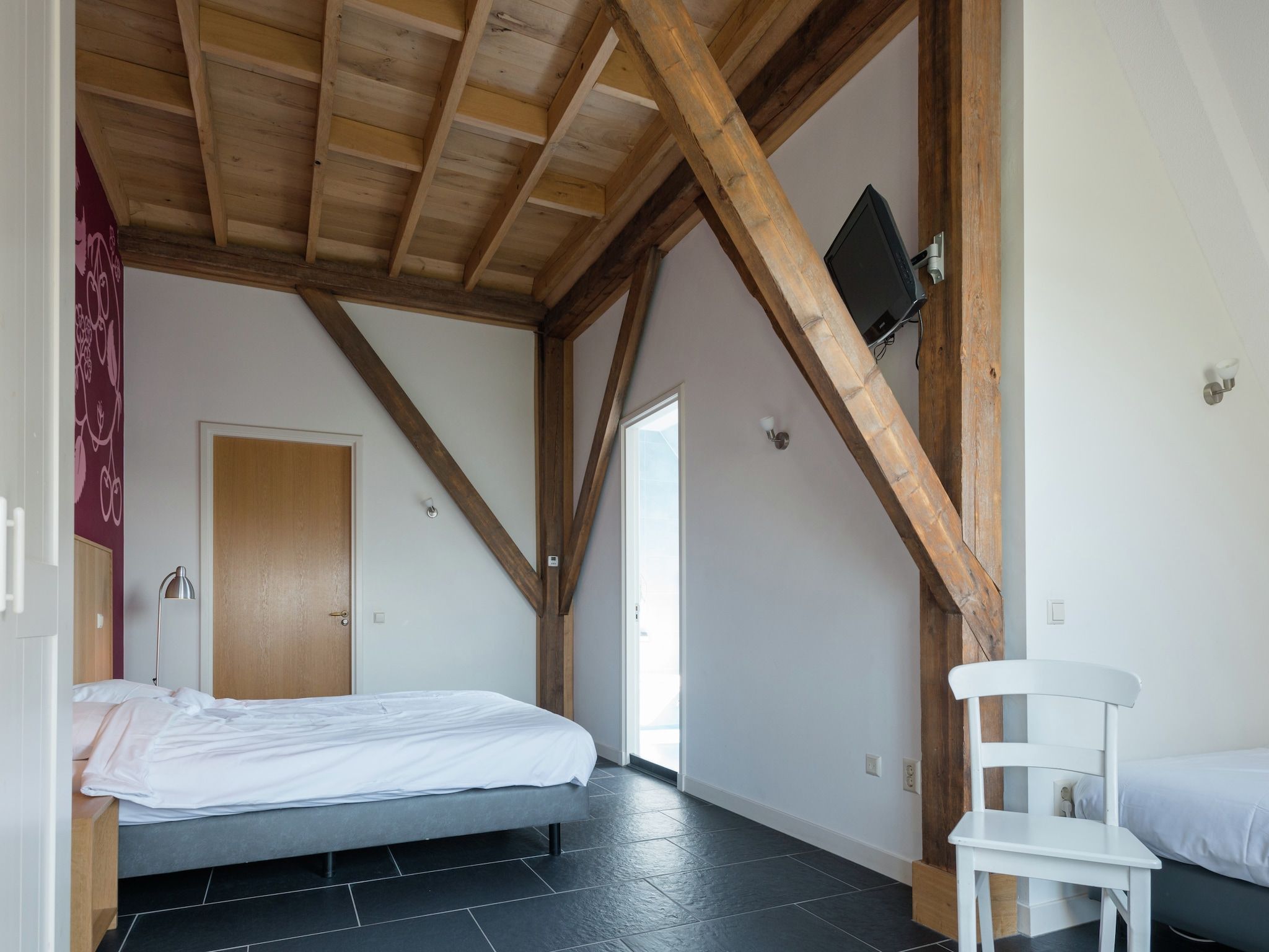 Een slaapkamer van Van Vuure in Zuidoostbeemster