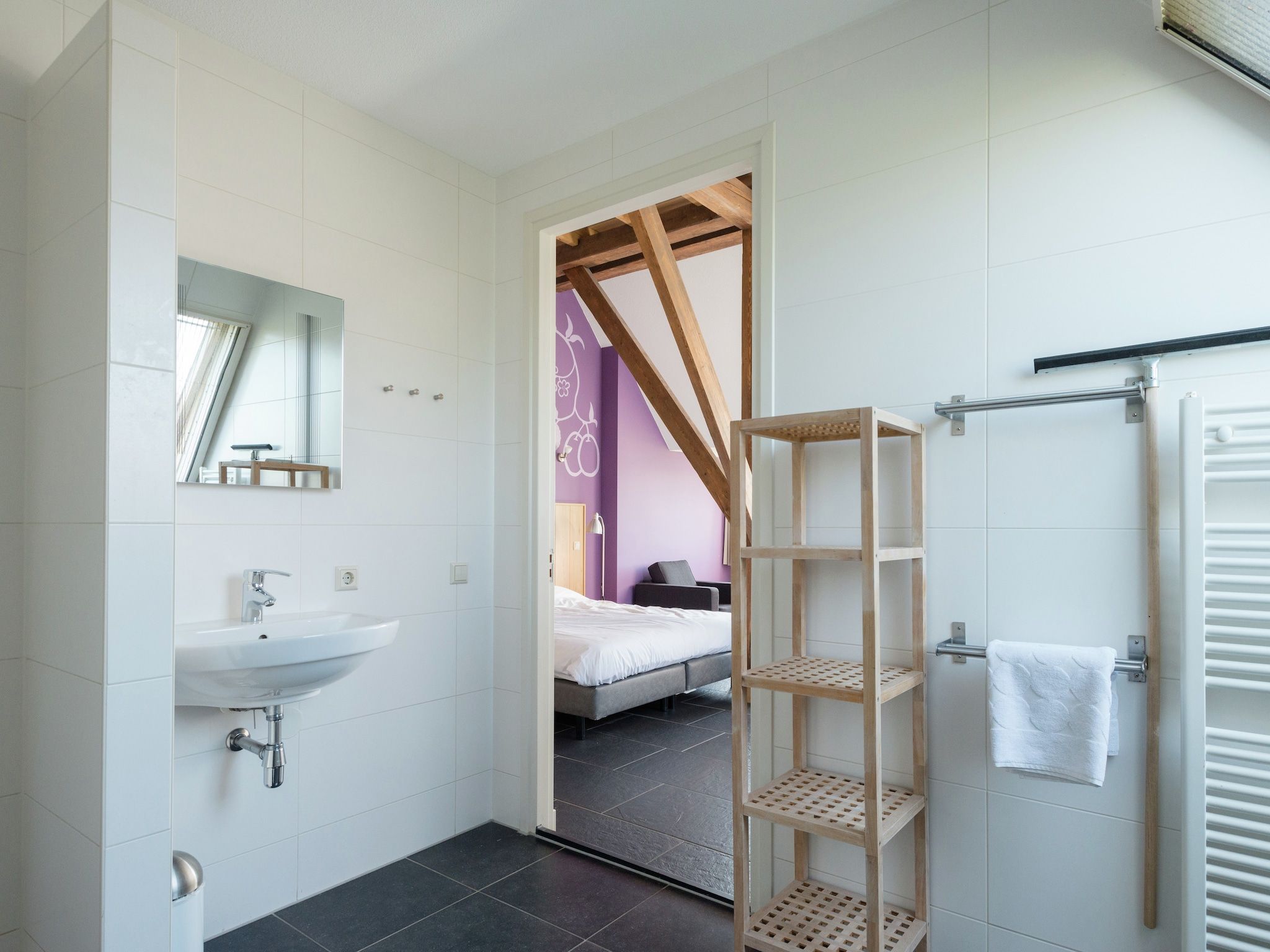 De badkamer van Van Vuure in Zuidoostbeemster