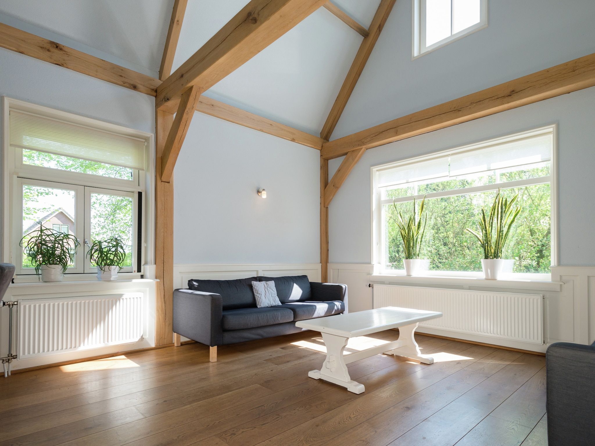 De woonkamer van Van Vuure in Zuidoostbeemster