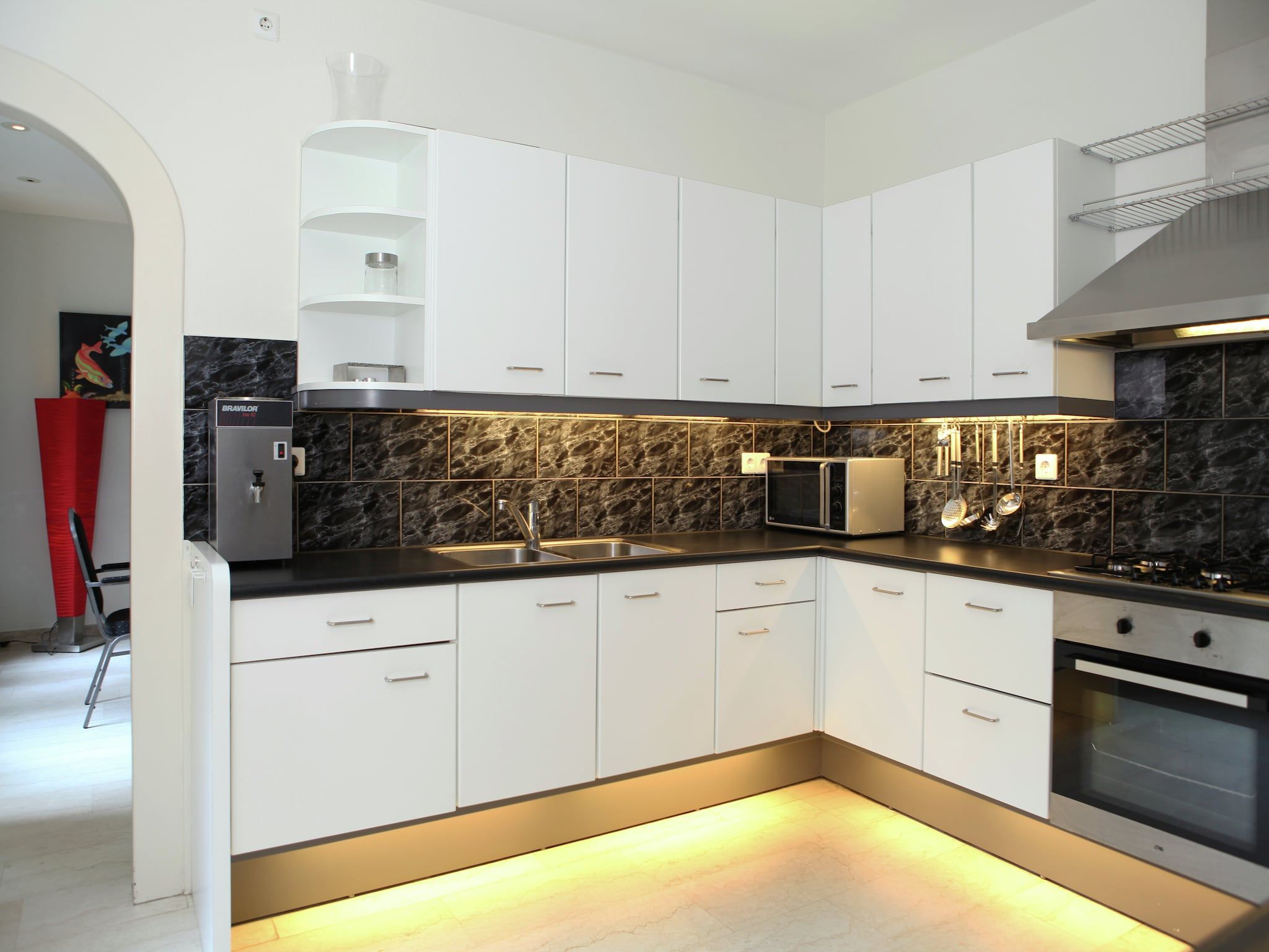 De keuken van De grove Den in Doornspijk