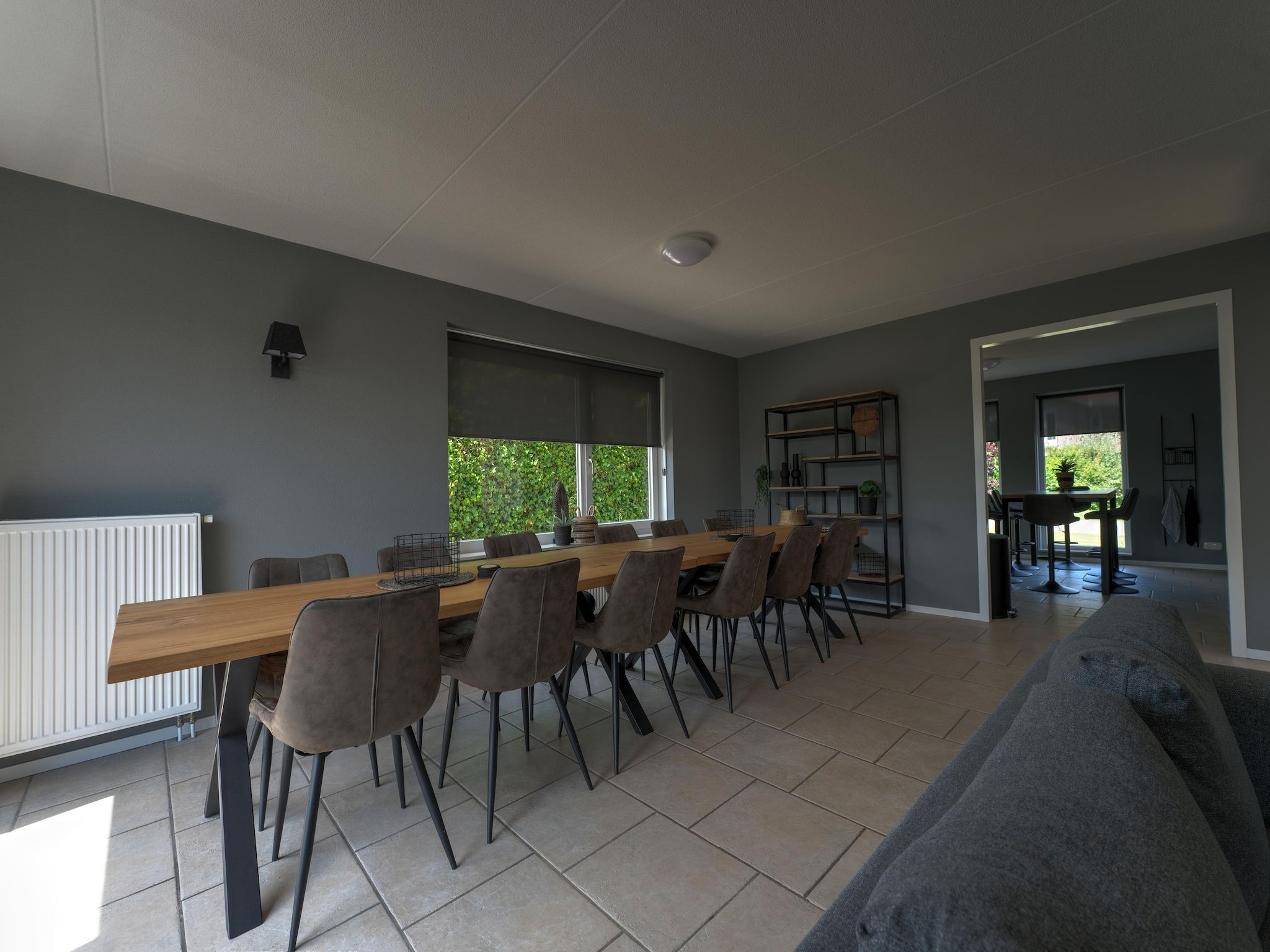 De eetkamer van Buitenplaats Enjoy in Zeewolde