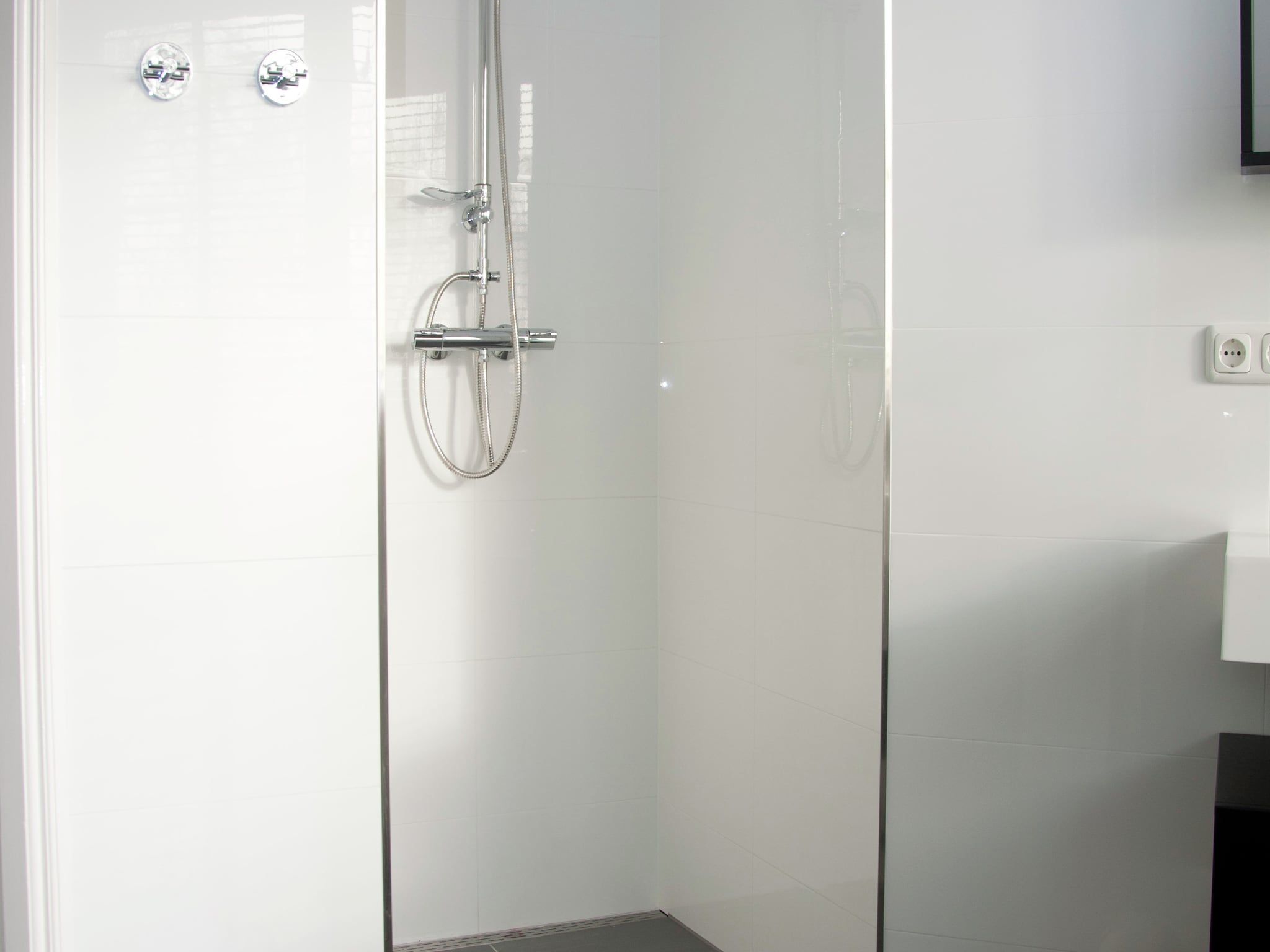 De badkamer van Landhuis de Linde in Nijensleek