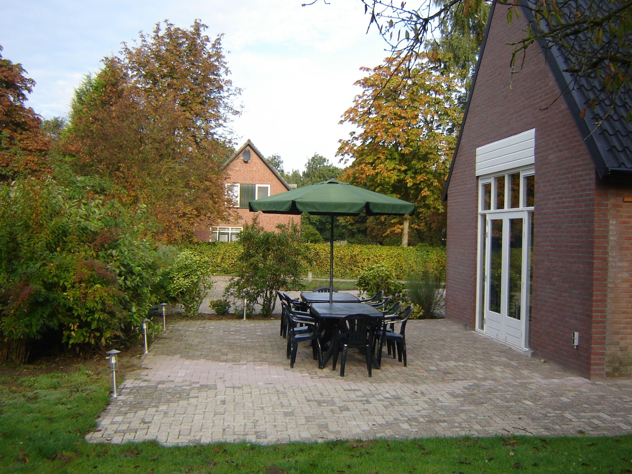 Het terras van de Lansert in Vessem