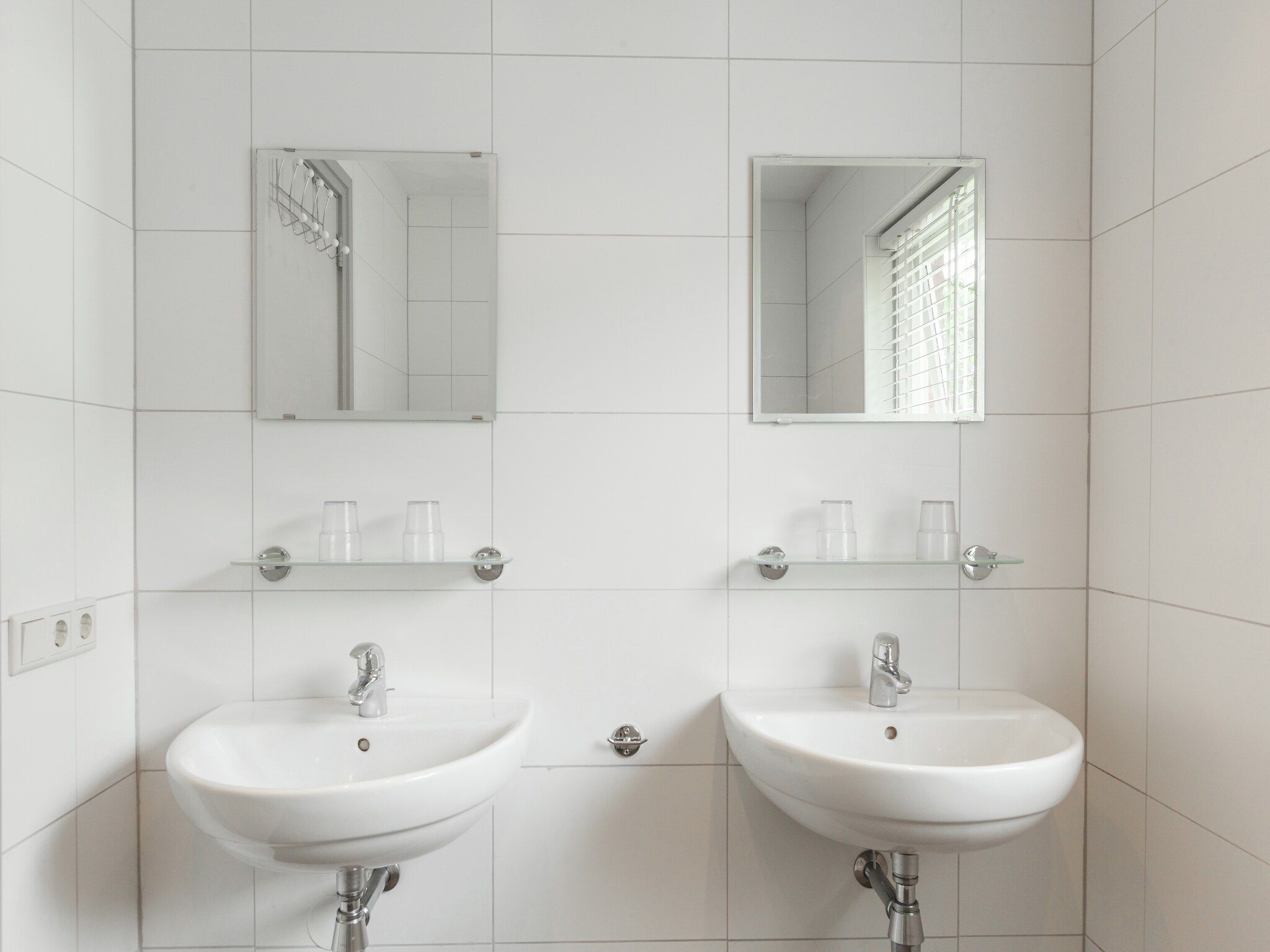 De badkamer van de Lansert in Vessem