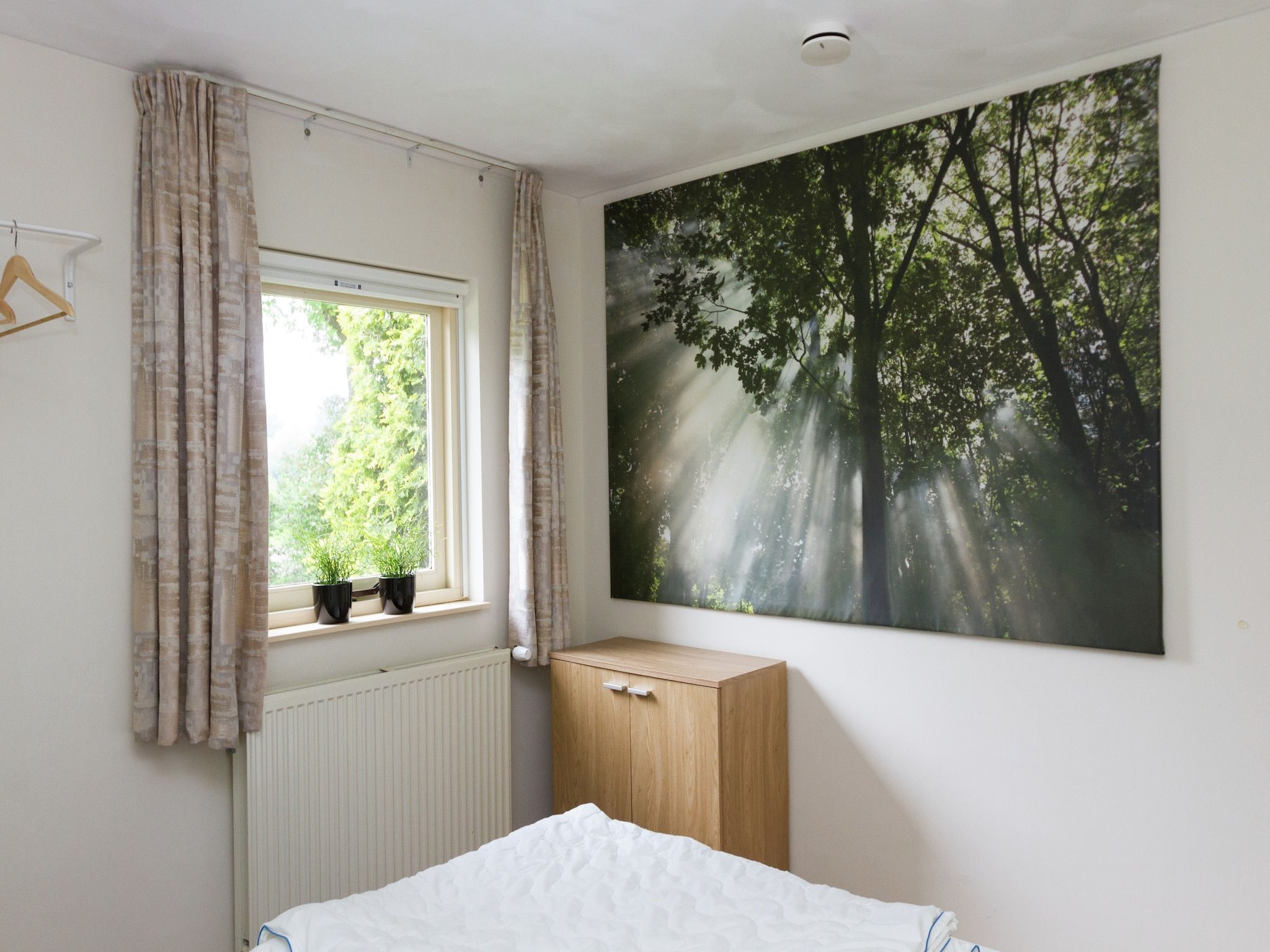 Een slaapkamer van de Lansert in Vessem