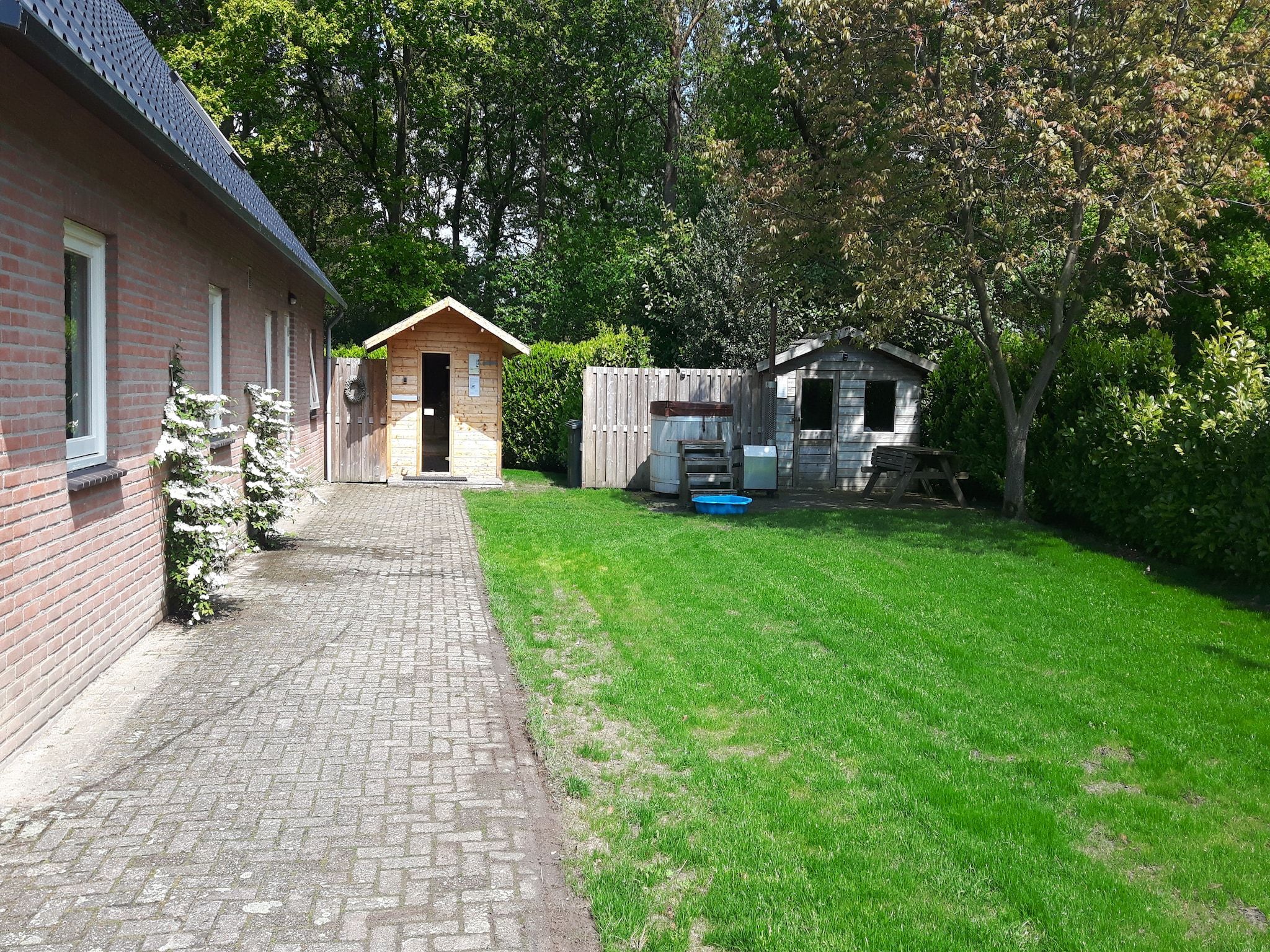 De tuin van de Lansert in Vessem