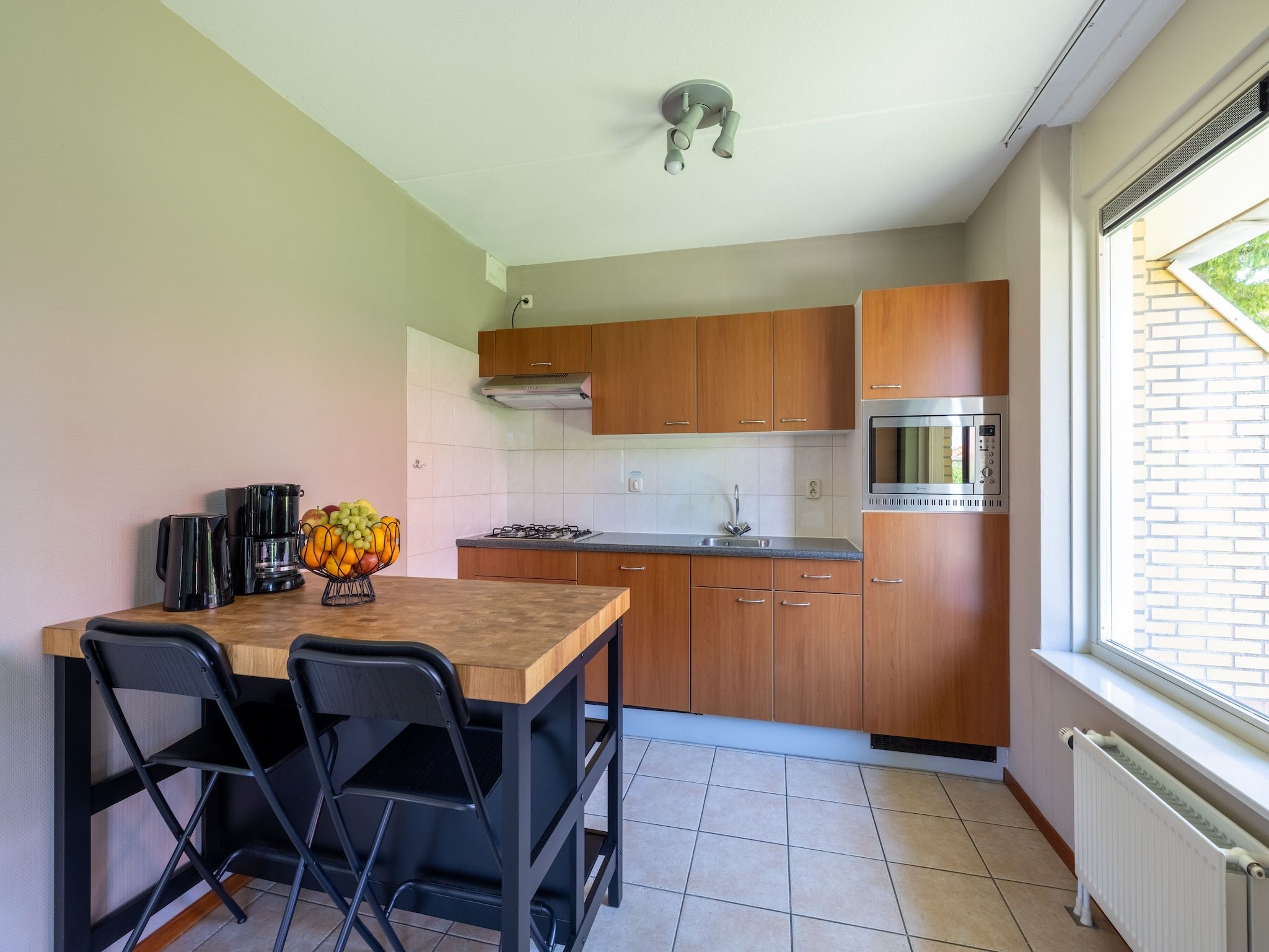 De keuken van Villavakantiepark IJsselhof 3 in Andijk