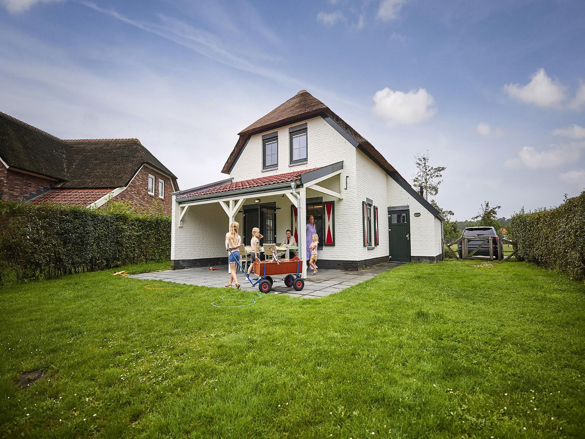 De buitenkant van Buitenhof De Leistert 16 in Roggel