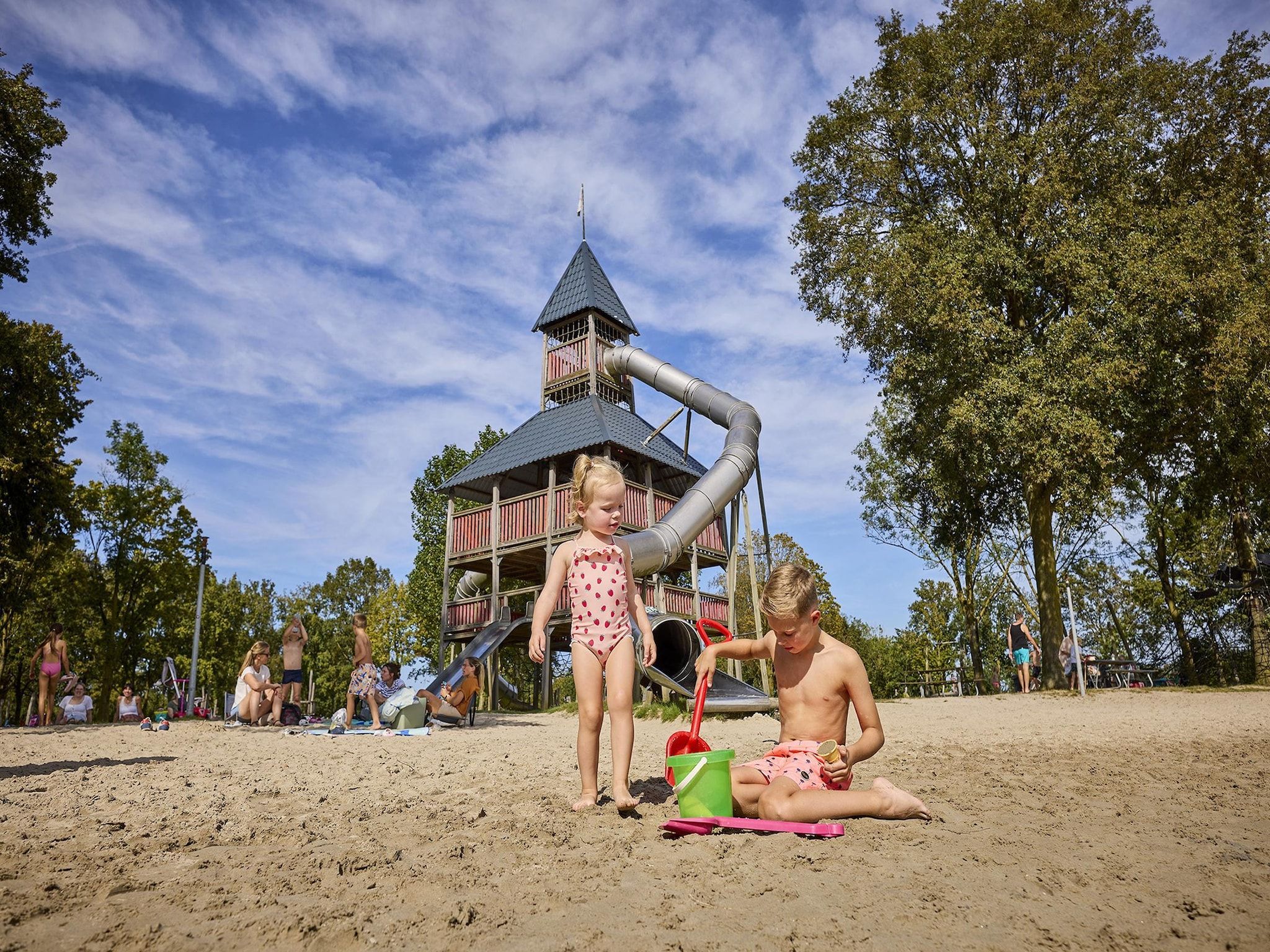 Parkfaciliteiten bij Buitenhof De Leistert 16 in Roggel