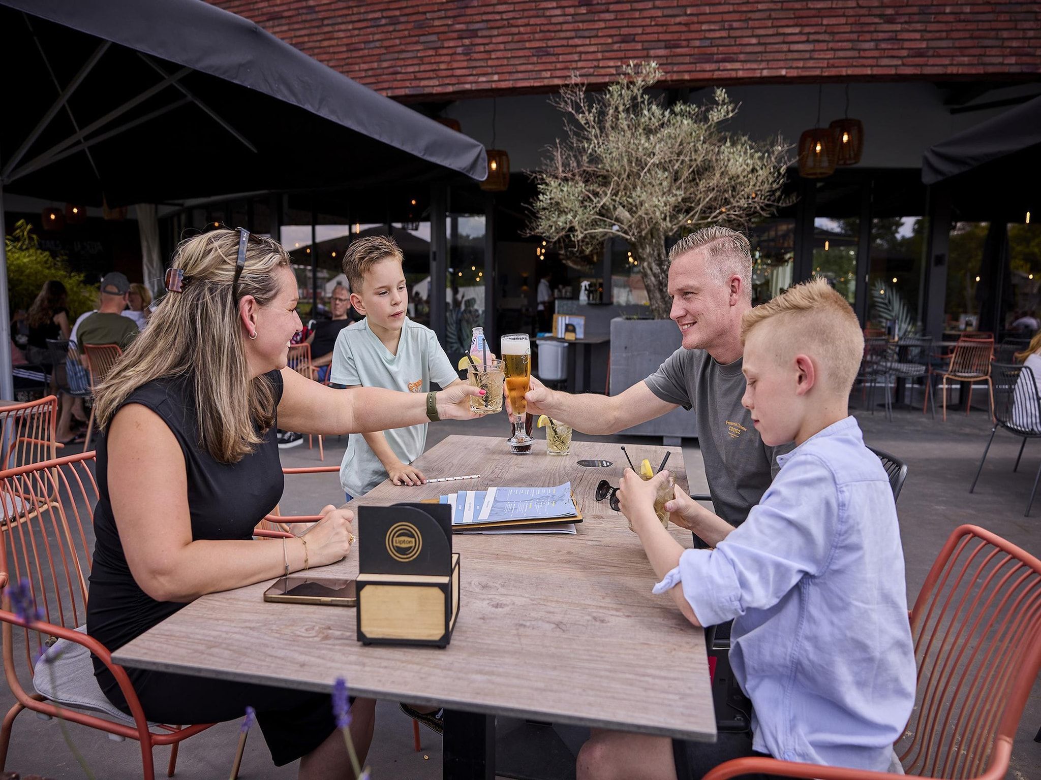 Parkfaciliteiten bij Buitenhof De Leistert 7 in Roggel