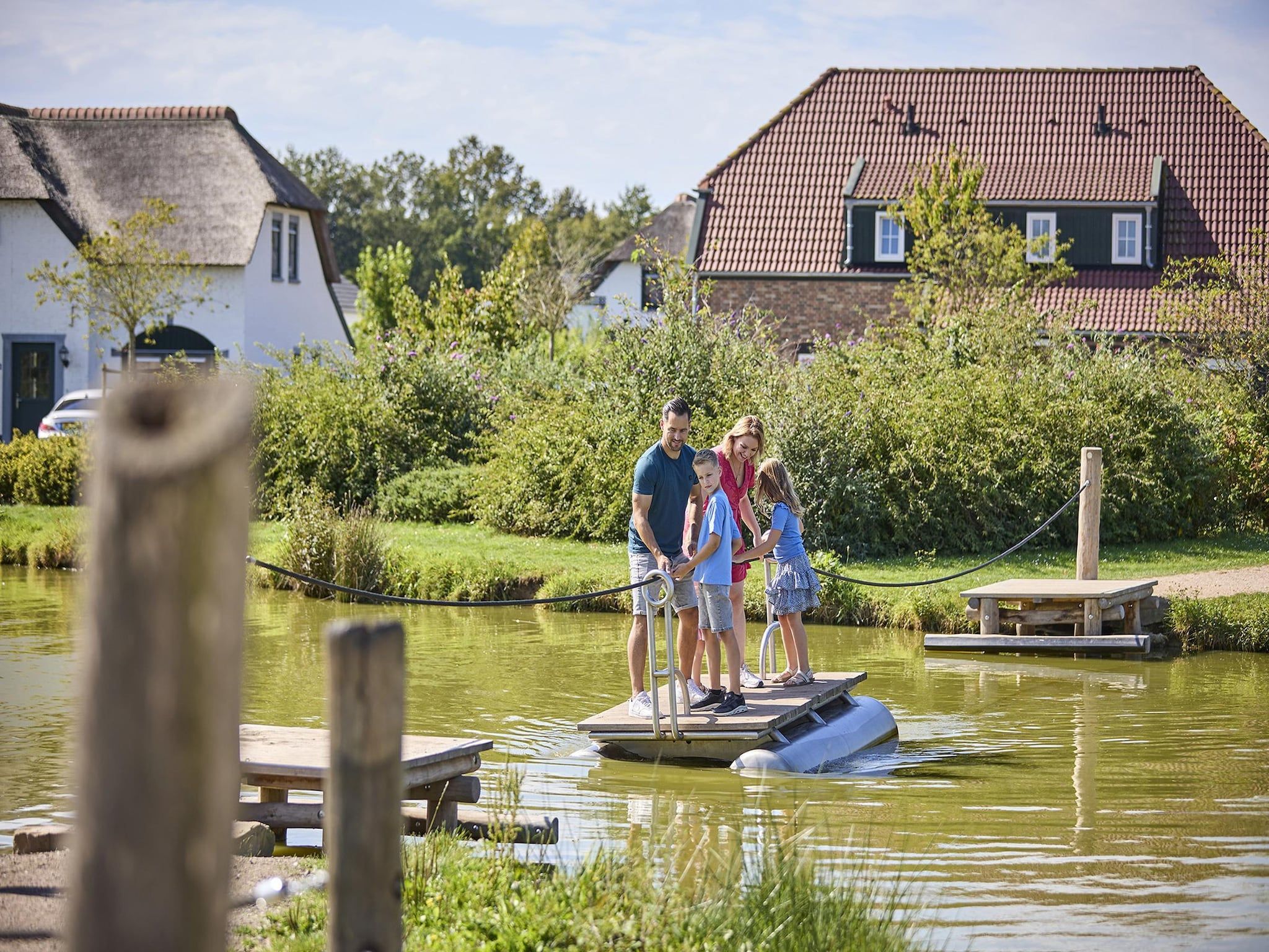 Parkfaciliteiten bij Buitenhof De Leistert 7 in Roggel