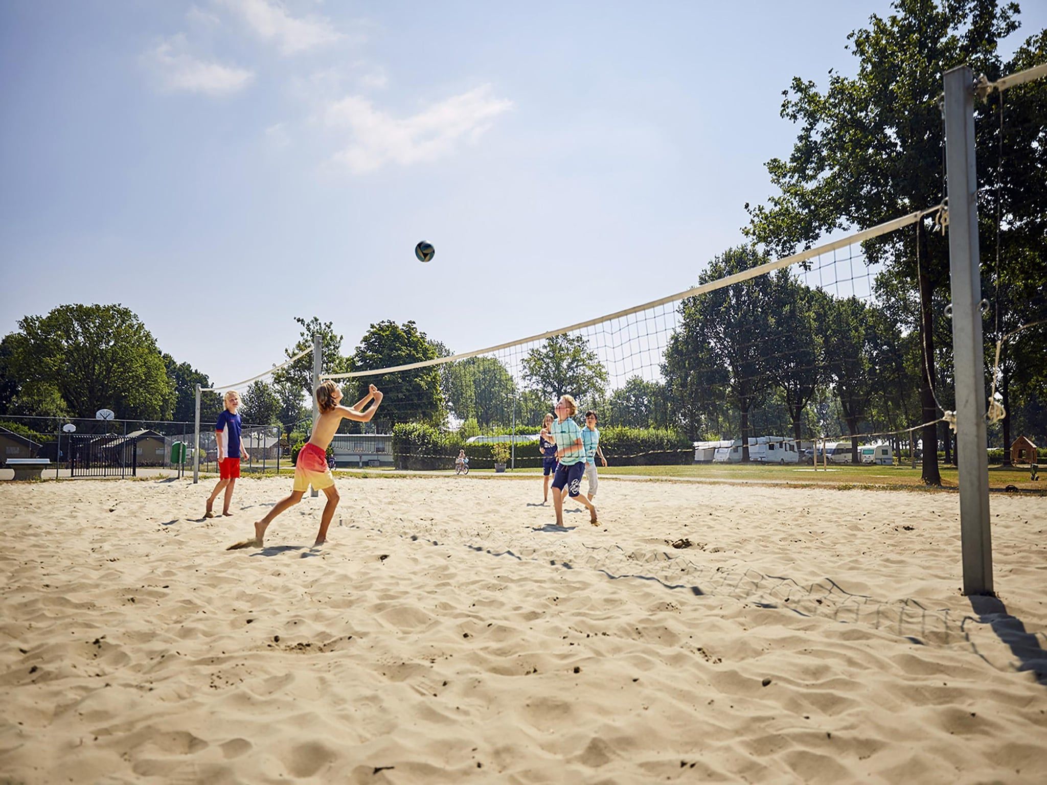 Parkfaciliteiten bij Buitenhof De Leistert 7 in Roggel