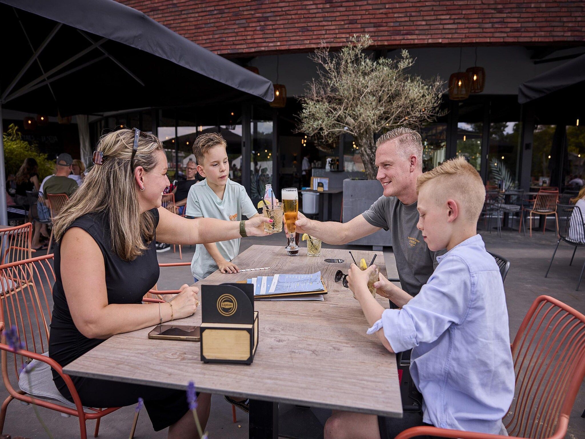 Parkfaciliteiten bij Buitenhof De Leistert 5 in Roggel