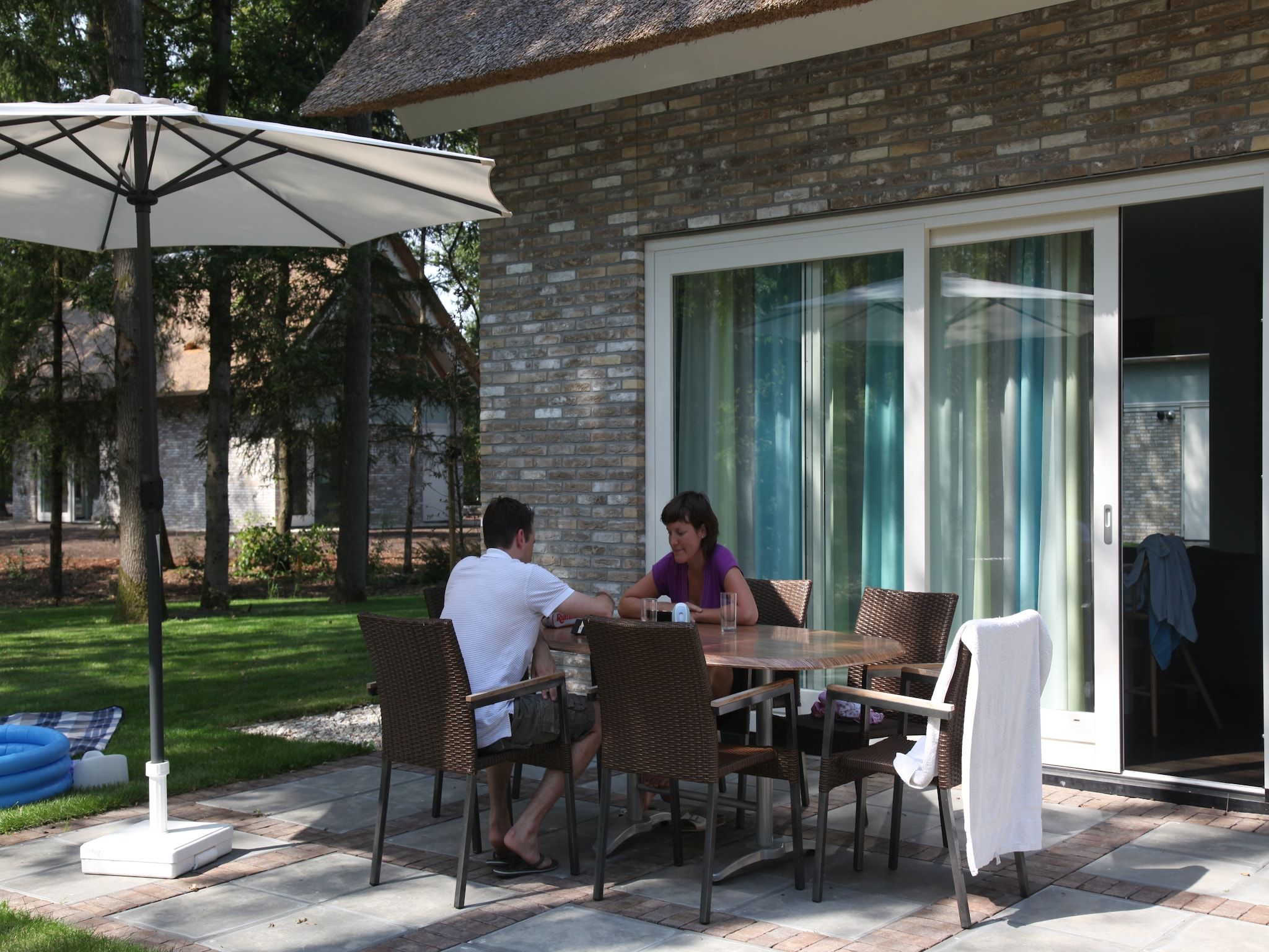 Het terras van Marke van Ruinen 3 in Ruinen