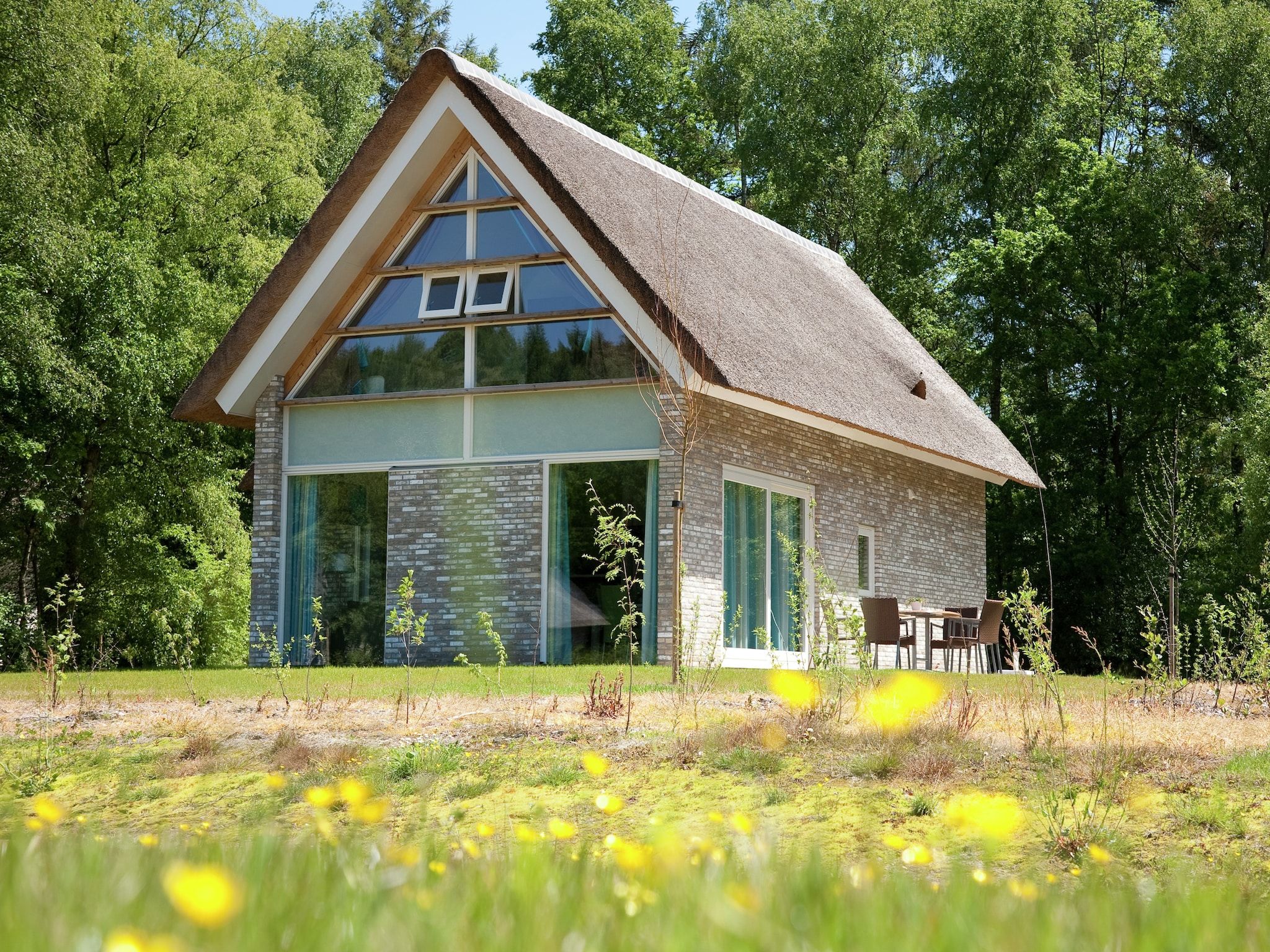 De buitenkant van Marke van Ruinen 4 in Ruinen