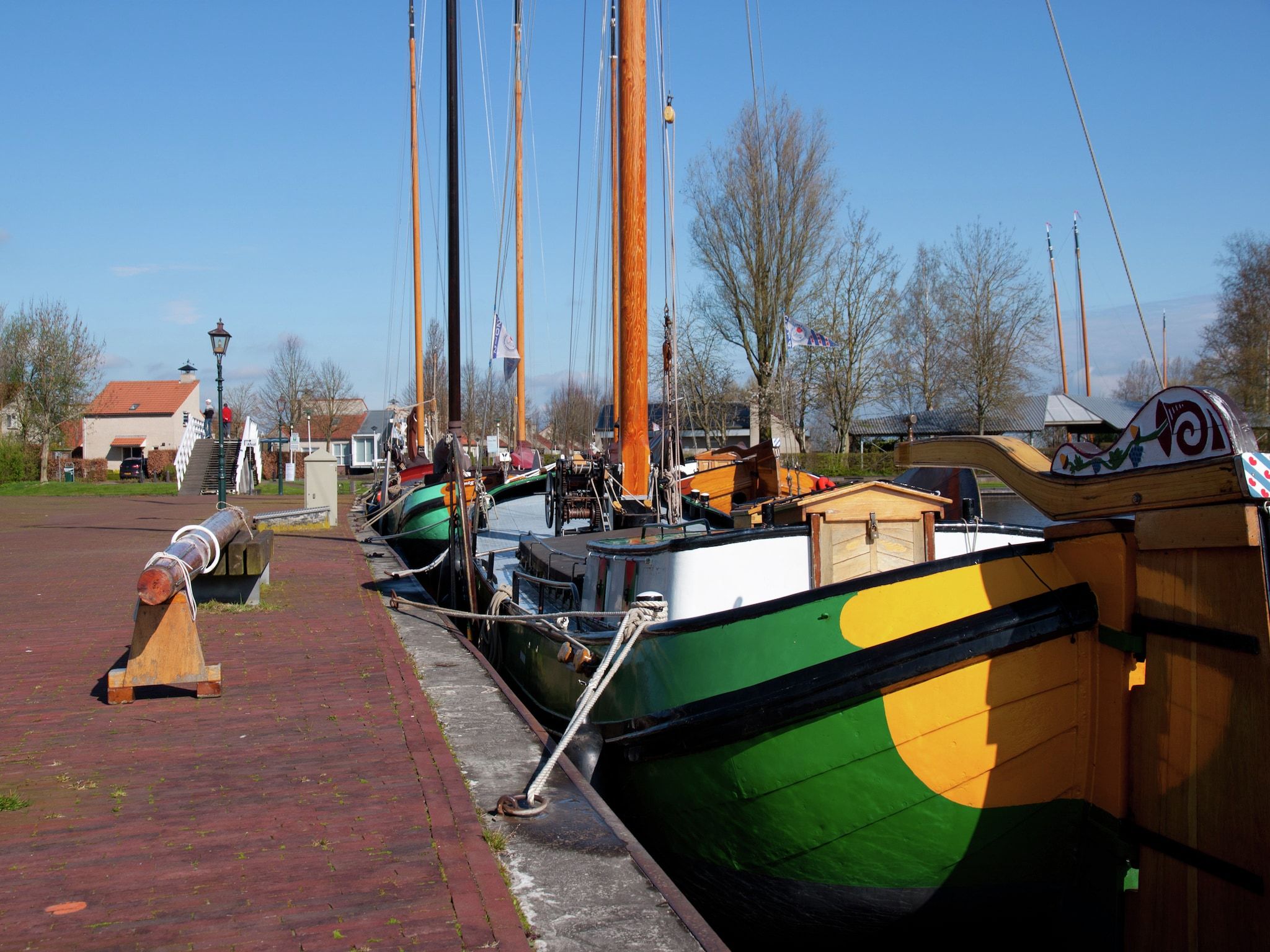 De omgeving van Lyts Sypenstien in Langweer