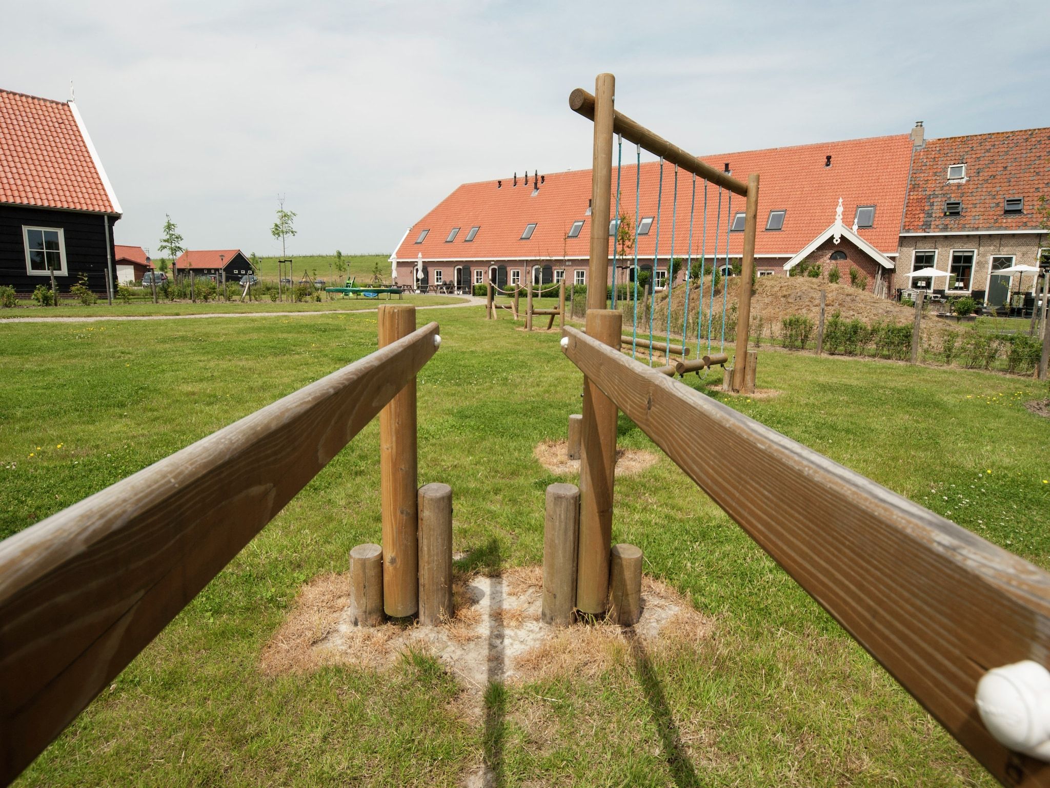 De buitenkant van Recreatiepark de Stelhoeve 2 in Wemeldinge