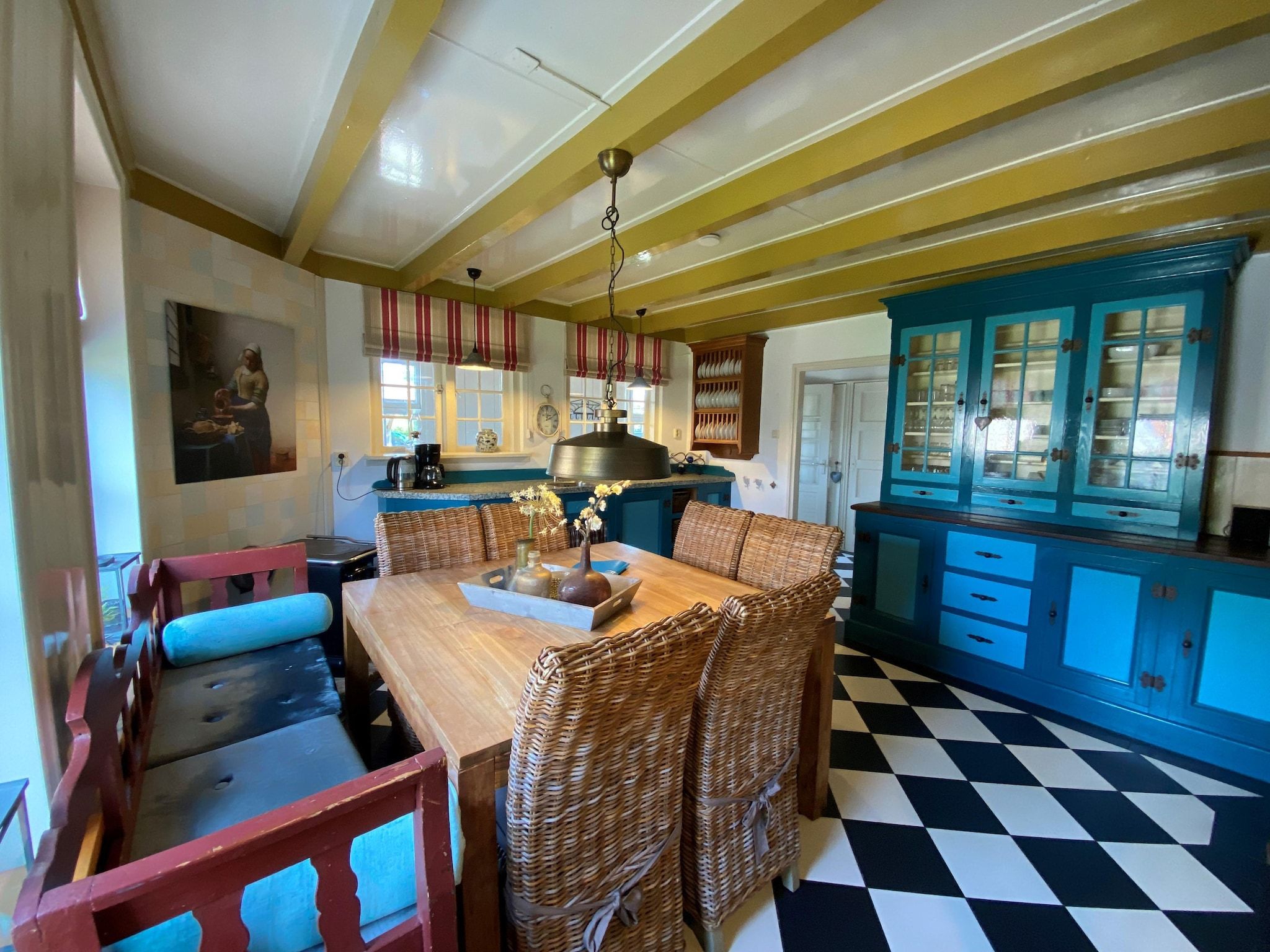 De keuken van Recreatiepark Wiringherlant - Ons Huys in Hippolytushoef