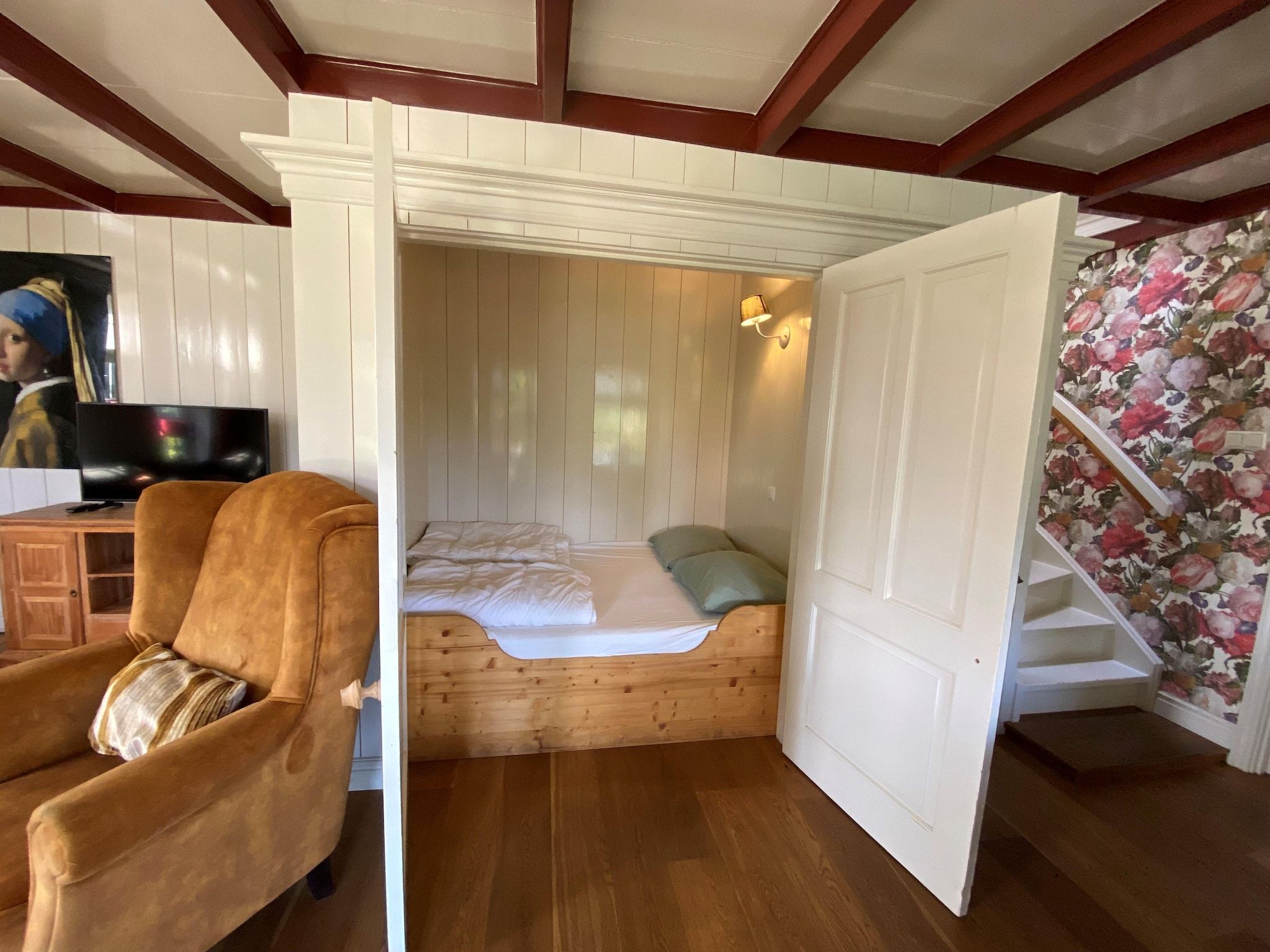 De woonkamer van Recreatiepark Wiringherlant - Ons Huys in Hippolytushoef