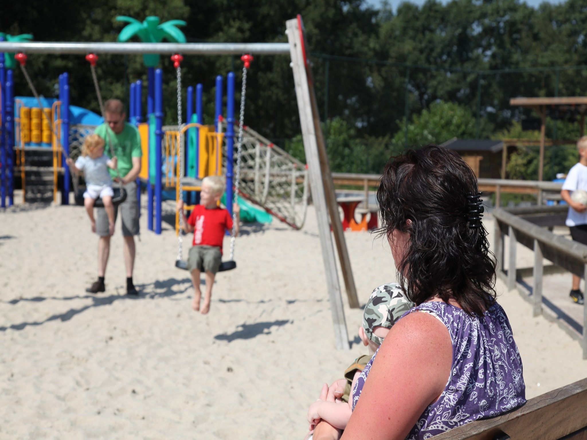 Parkfaciliteiten bij Resort Arcen 3 in Arcen