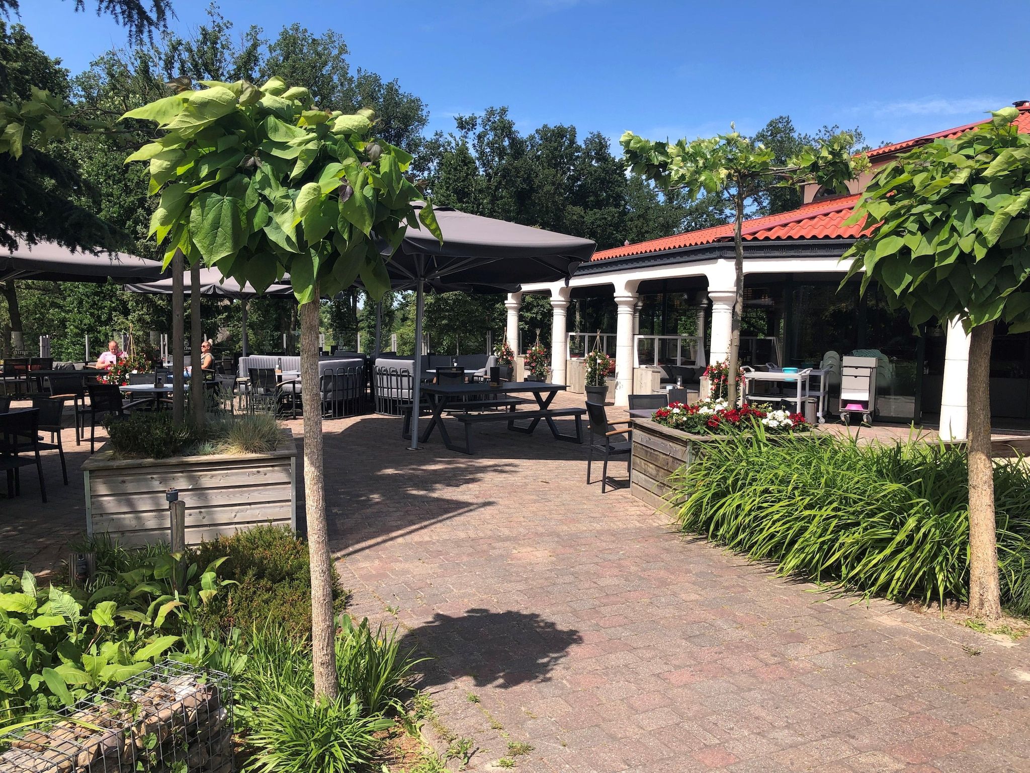 Parkfaciliteiten bij Resort Arcen 3 in Arcen