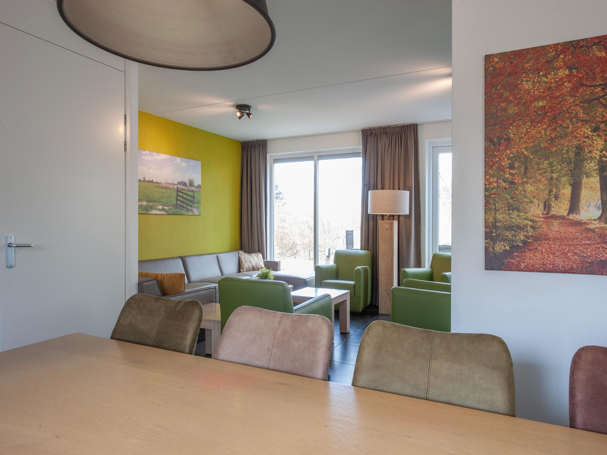 De woonkamer van Resort Arcen 5 in Arcen