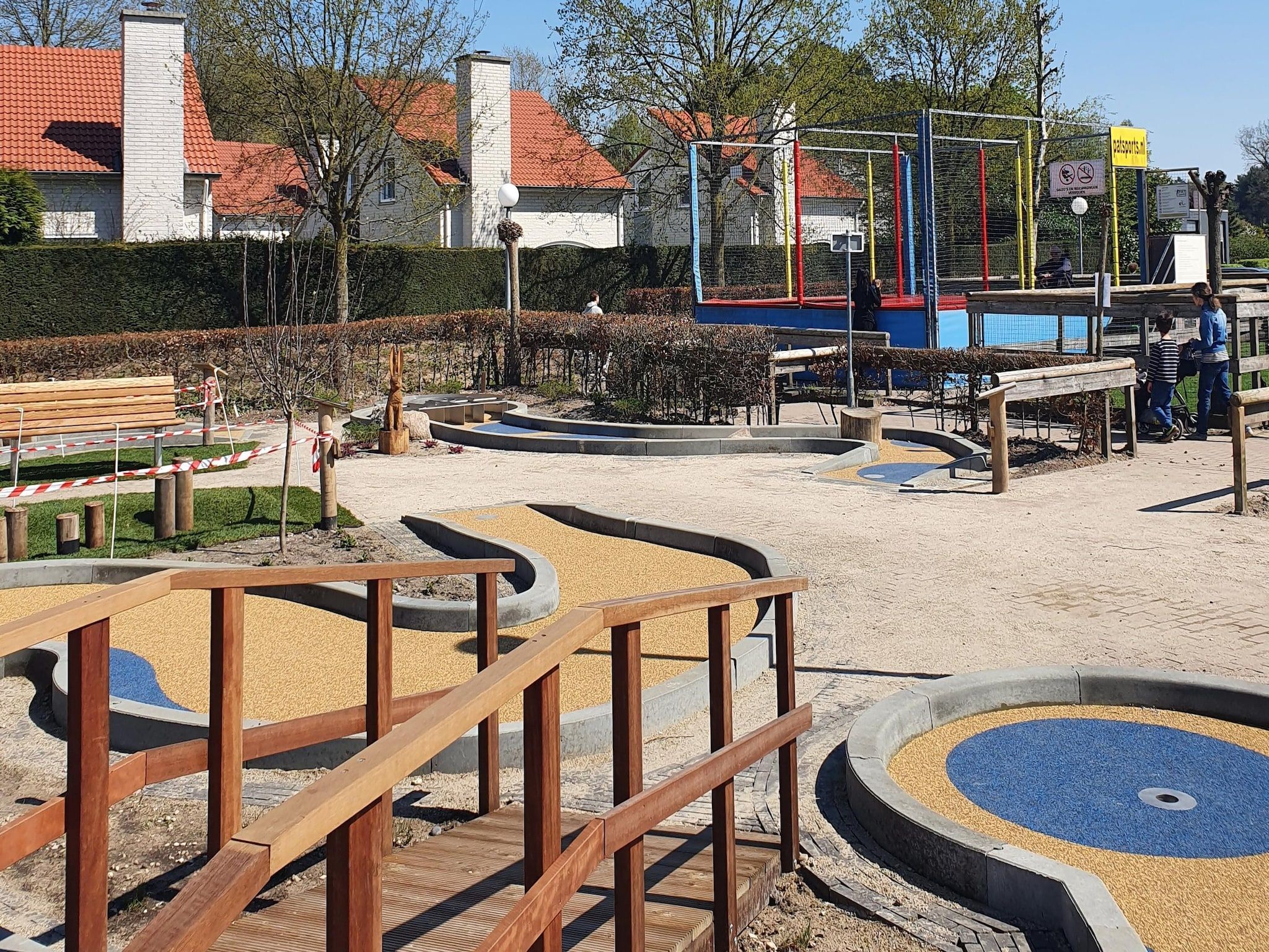 Parkfaciliteiten bij Resort Arcen 5 in Arcen