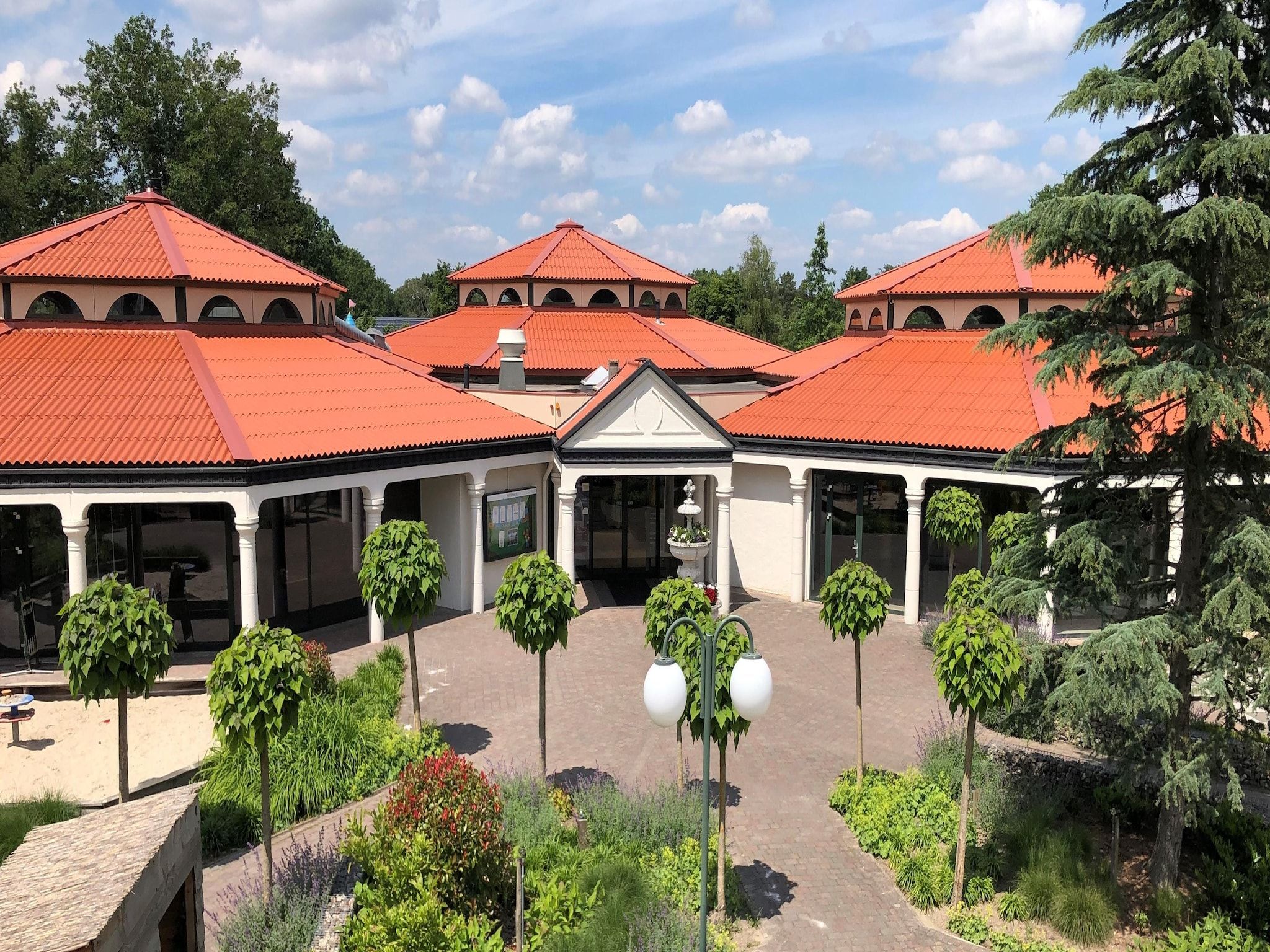 Parkfaciliteiten bij Resort Arcen 8 in Arcen