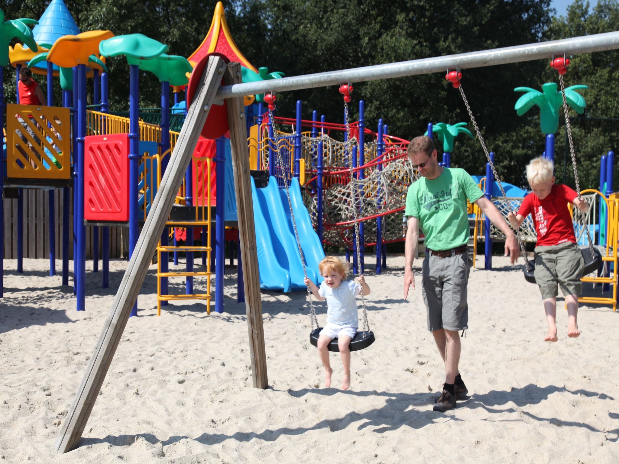 Parkfaciliteiten bij Resort Arcen 16 in Arcen