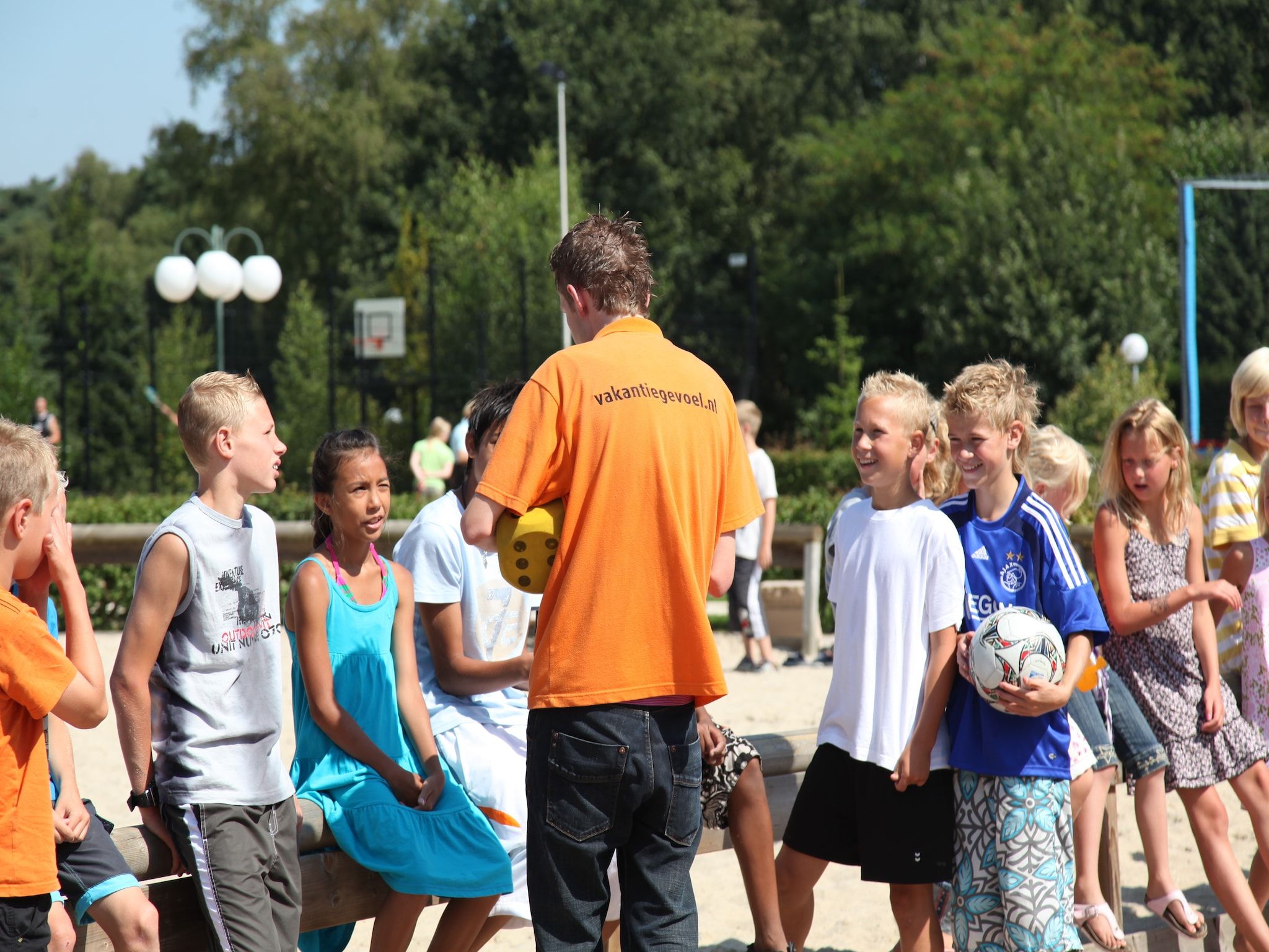 Parkfaciliteiten bij Resort Arcen 16 in Arcen