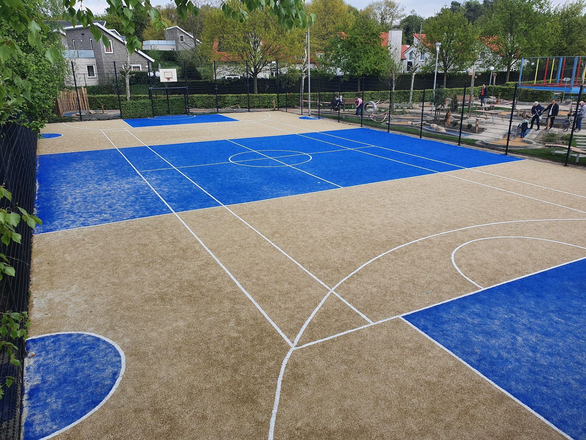 Parkfaciliteiten bij Resort Arcen 16 in Arcen