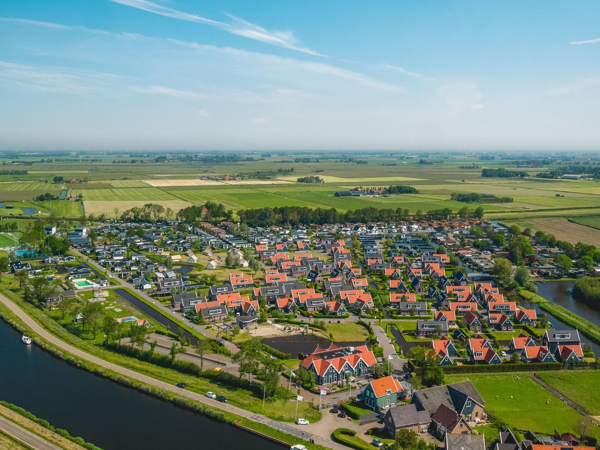 De omgeving van 	Waterland  8 personen in West-Graftdijk