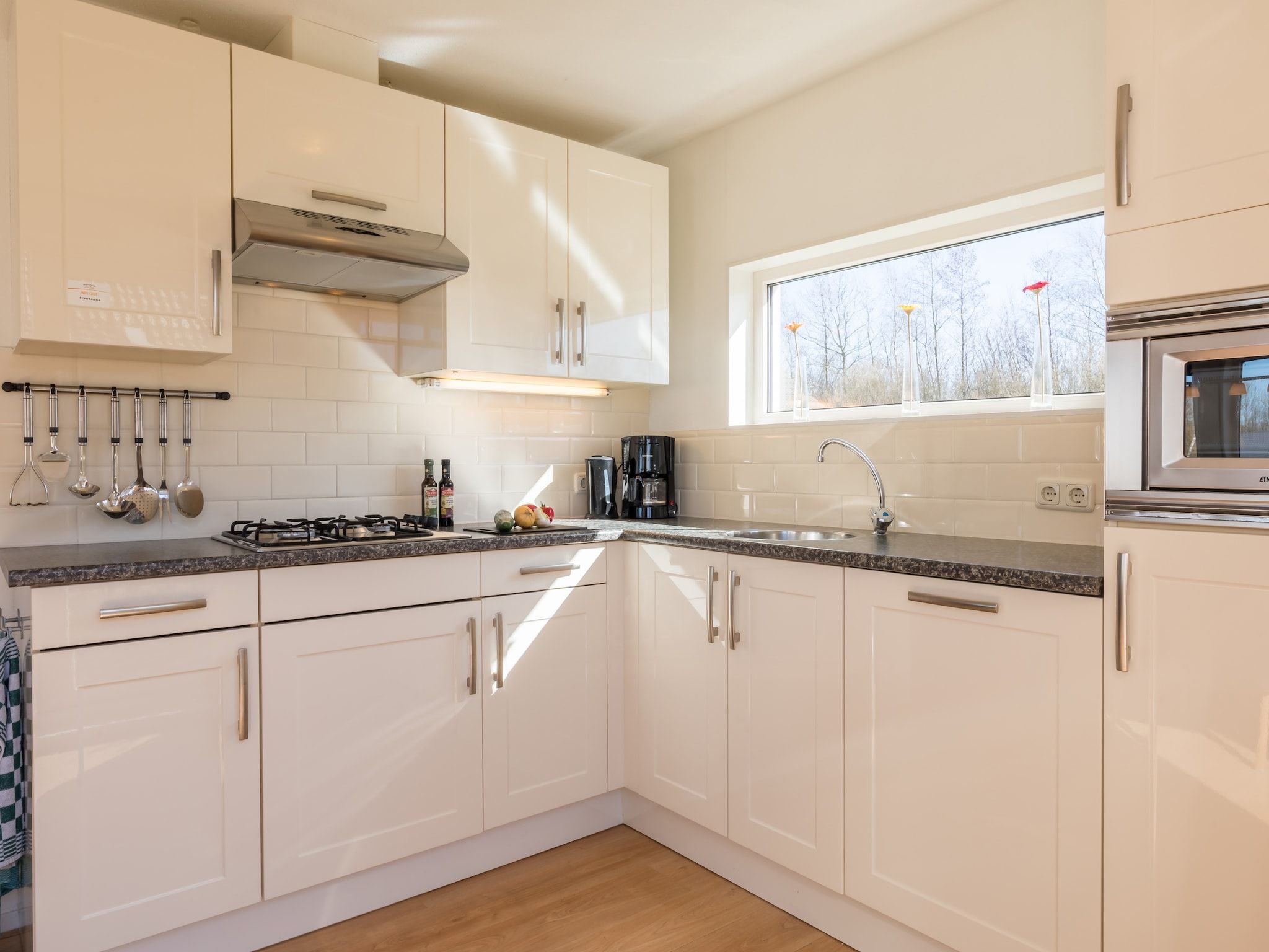 De keuken van Hunzepark 2 in Gasselternijveen