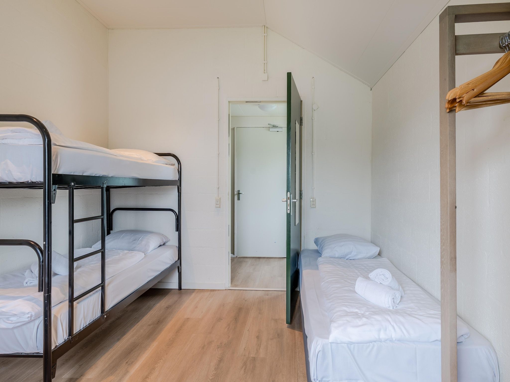 Een slaapkamer van Hunzepark 9 in Gasselternijveen