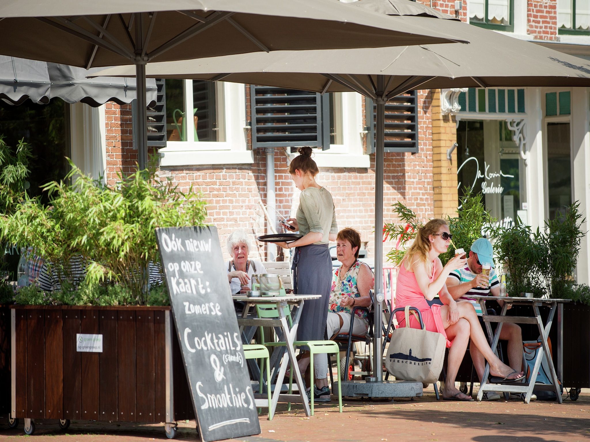 De omgeving van Zeedijk III in Tzummarum