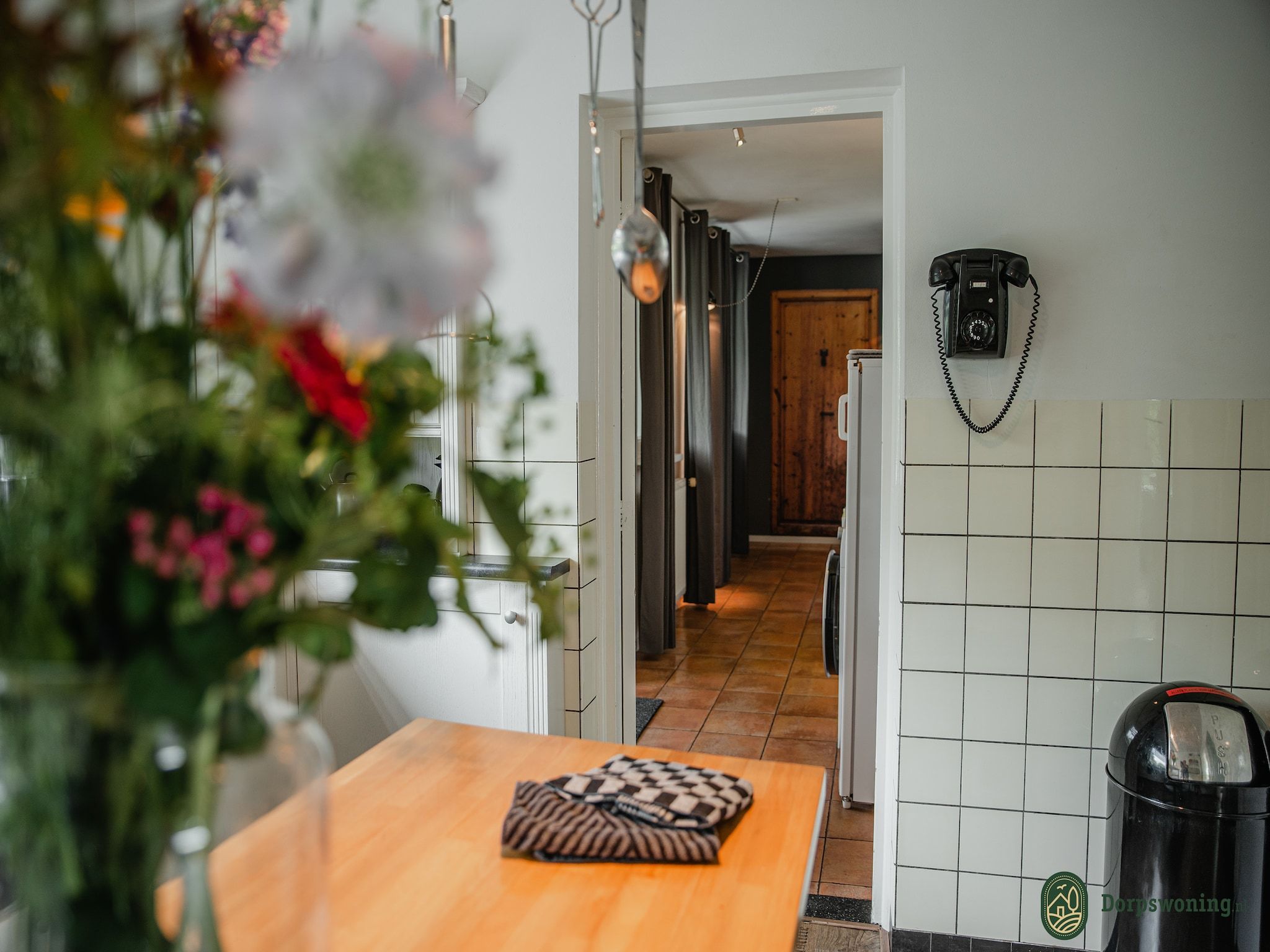 De keuken van Dorpswoning Het Landelijke in Leende