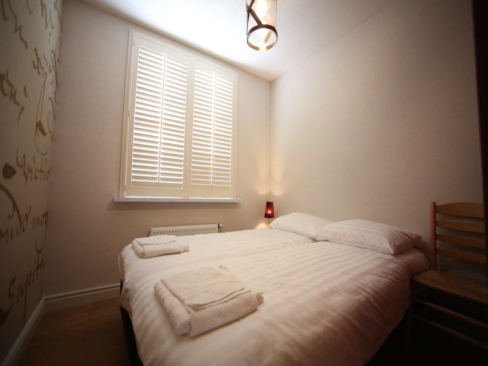 Een slaapkamer van VOC-Huys in Enkhuizen