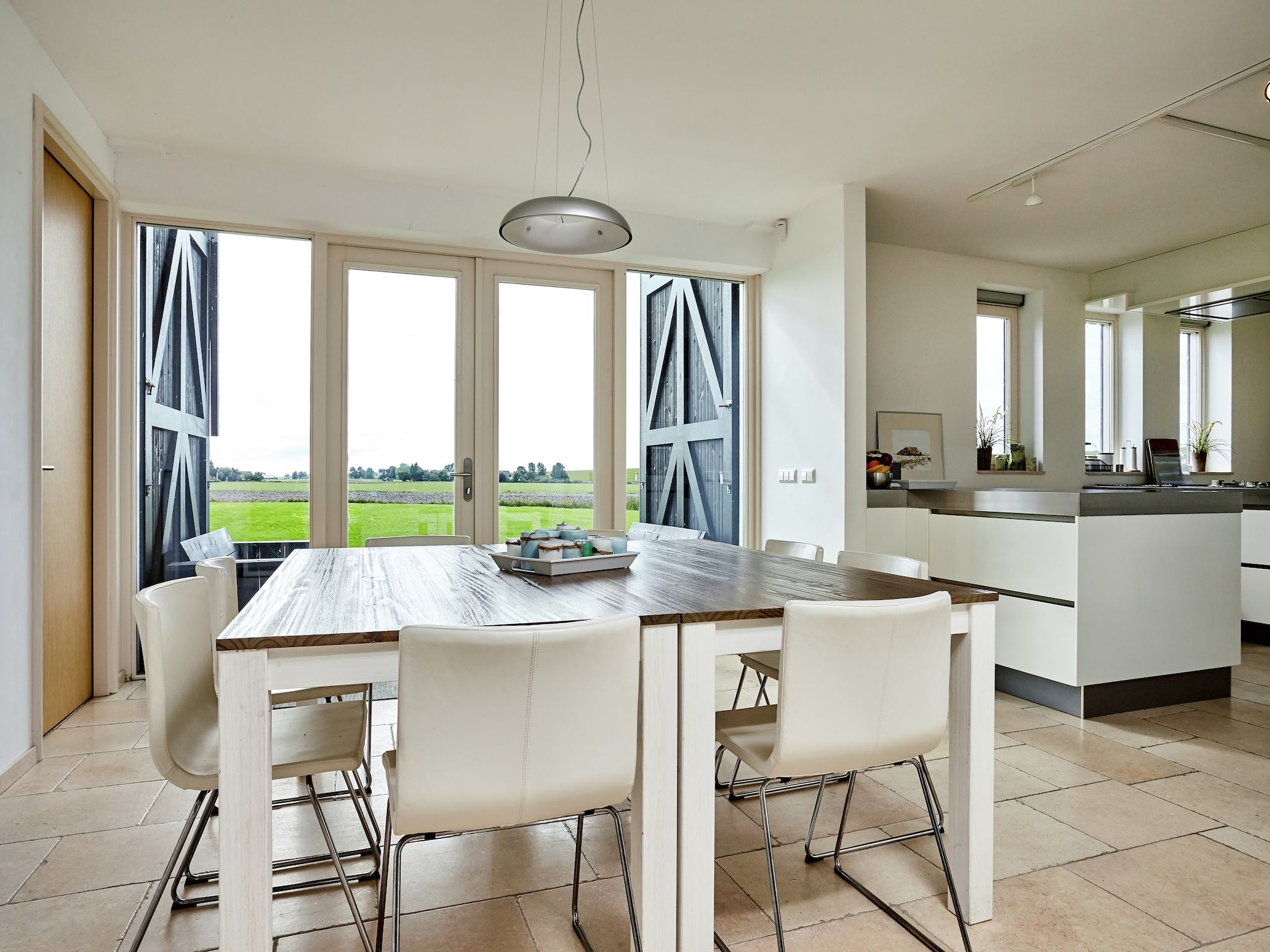 De keuken van Landhuis Wad Anders in Wierum