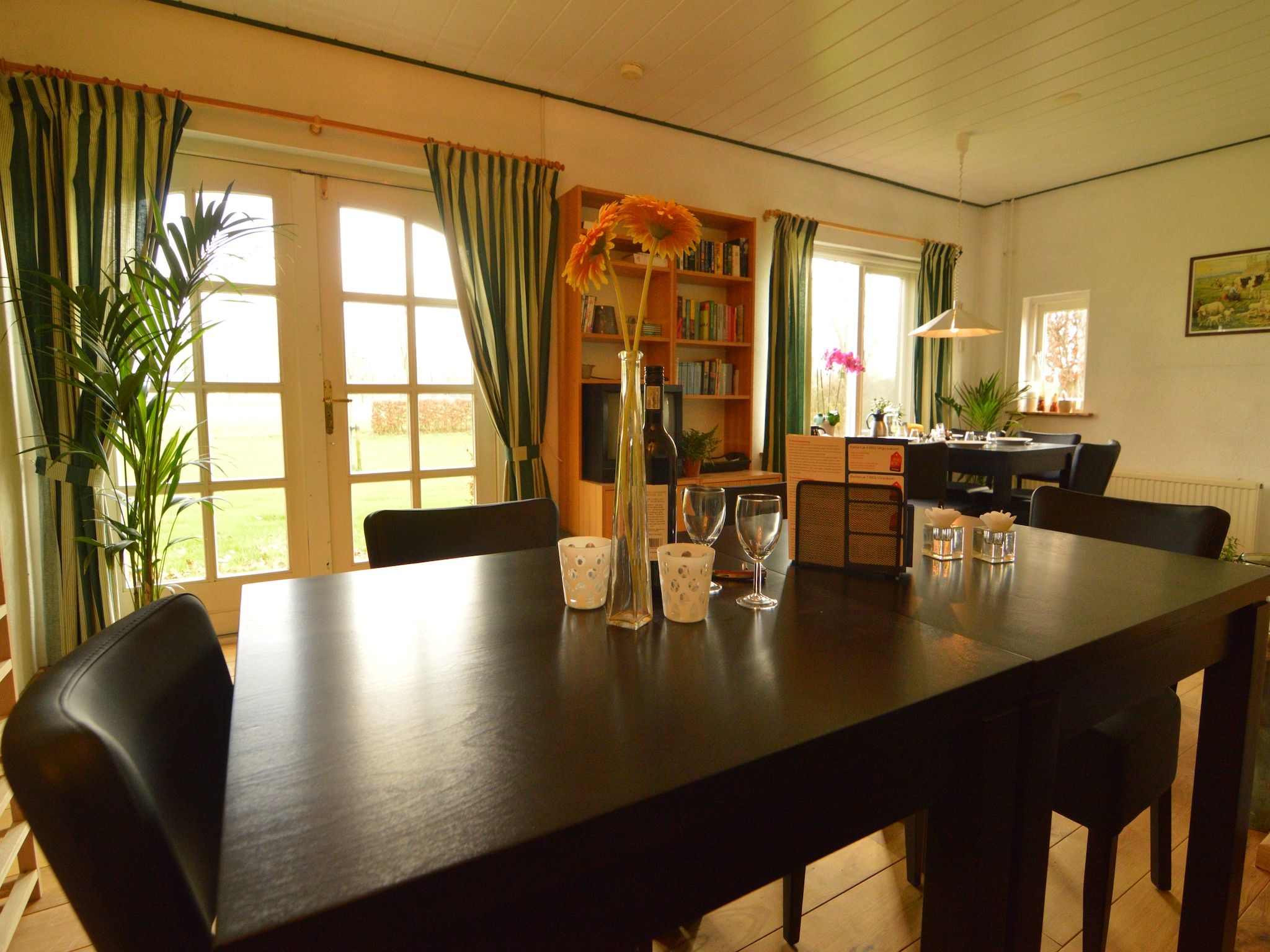 De eetkamer van Robertushoeve in Dalfsen