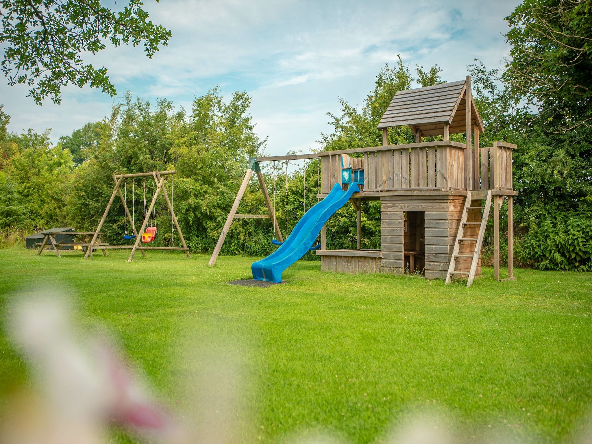 De tuin van Robertushoeve in Dalfsen