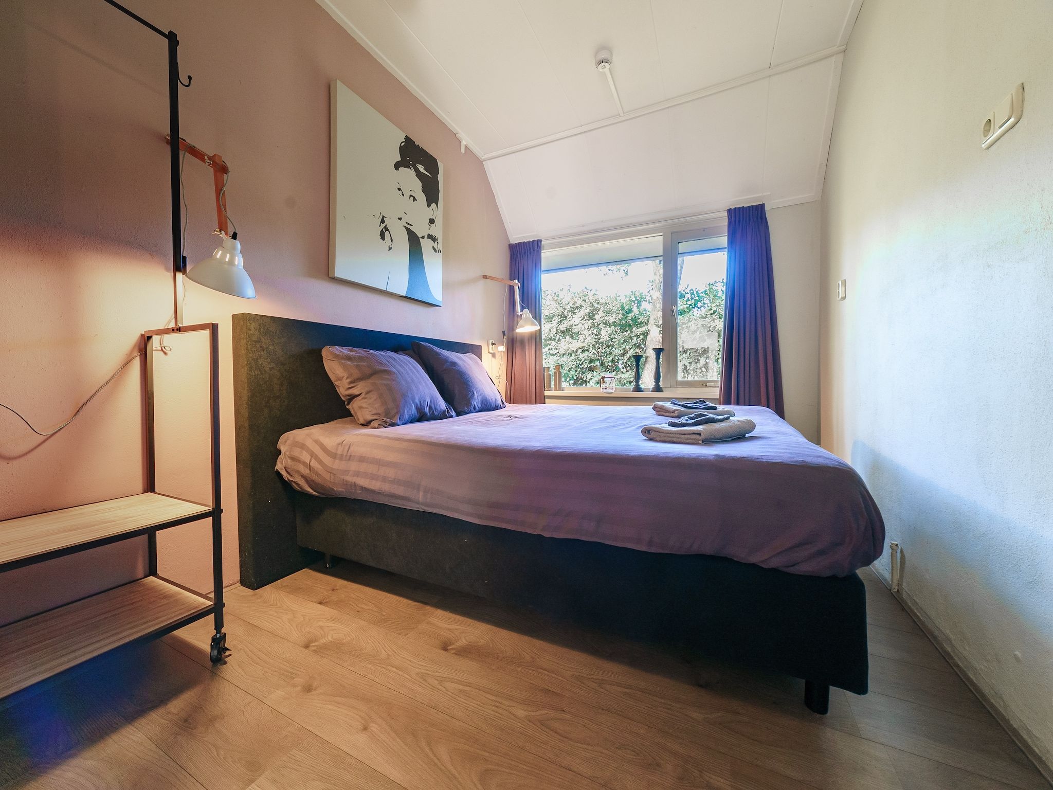 Een slaapkamer van Robertushoeve in Dalfsen