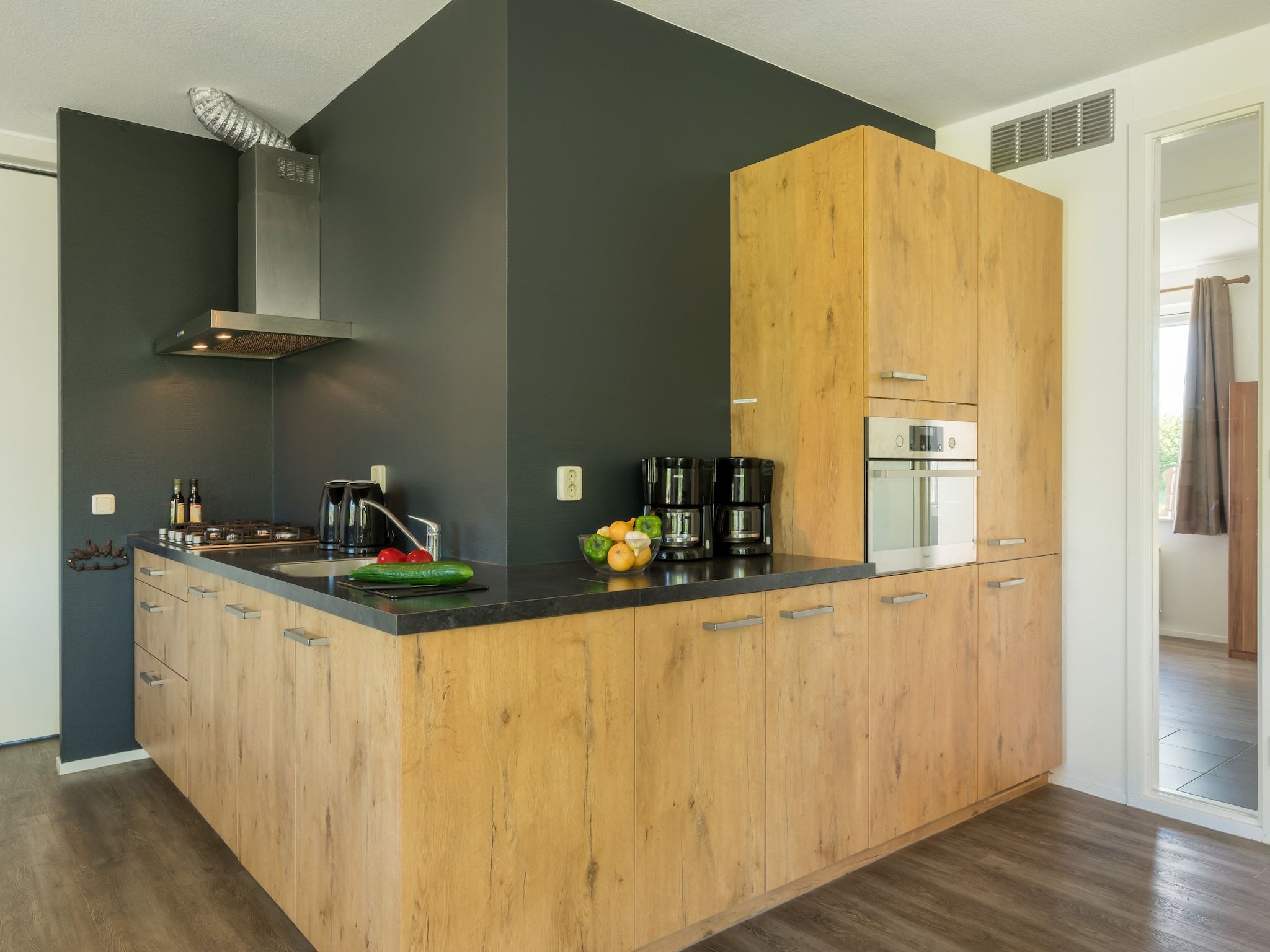 De keuken van Résidence de Weerribben 1 in Paasloo