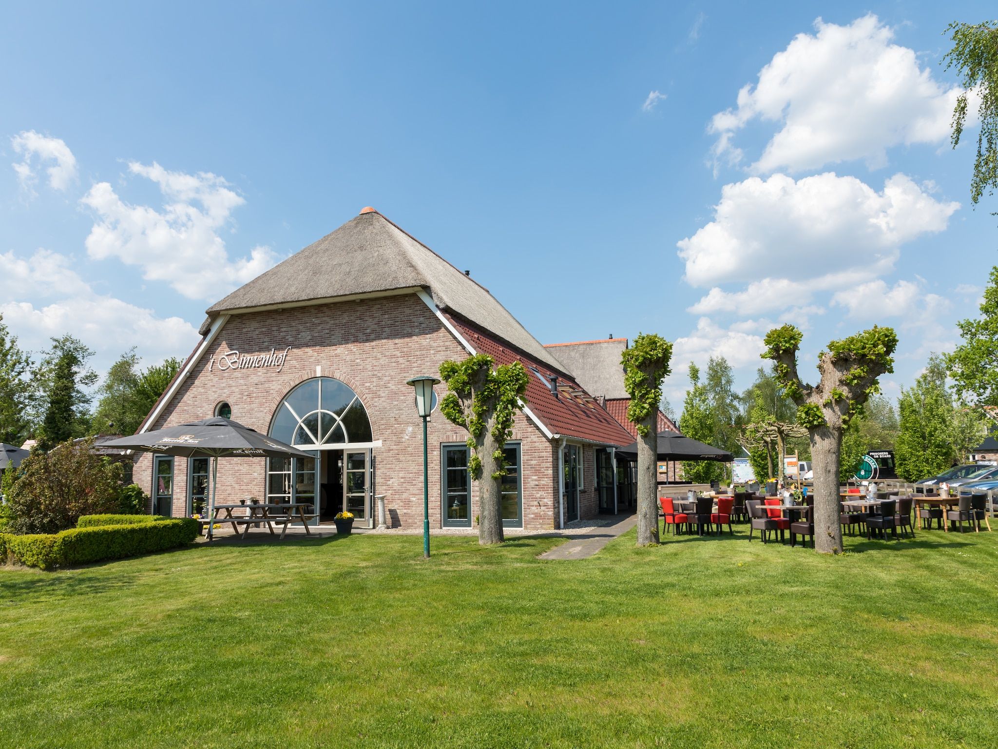 Parkfaciliteiten bij Résidence de Weerribben 2 in Paasloo