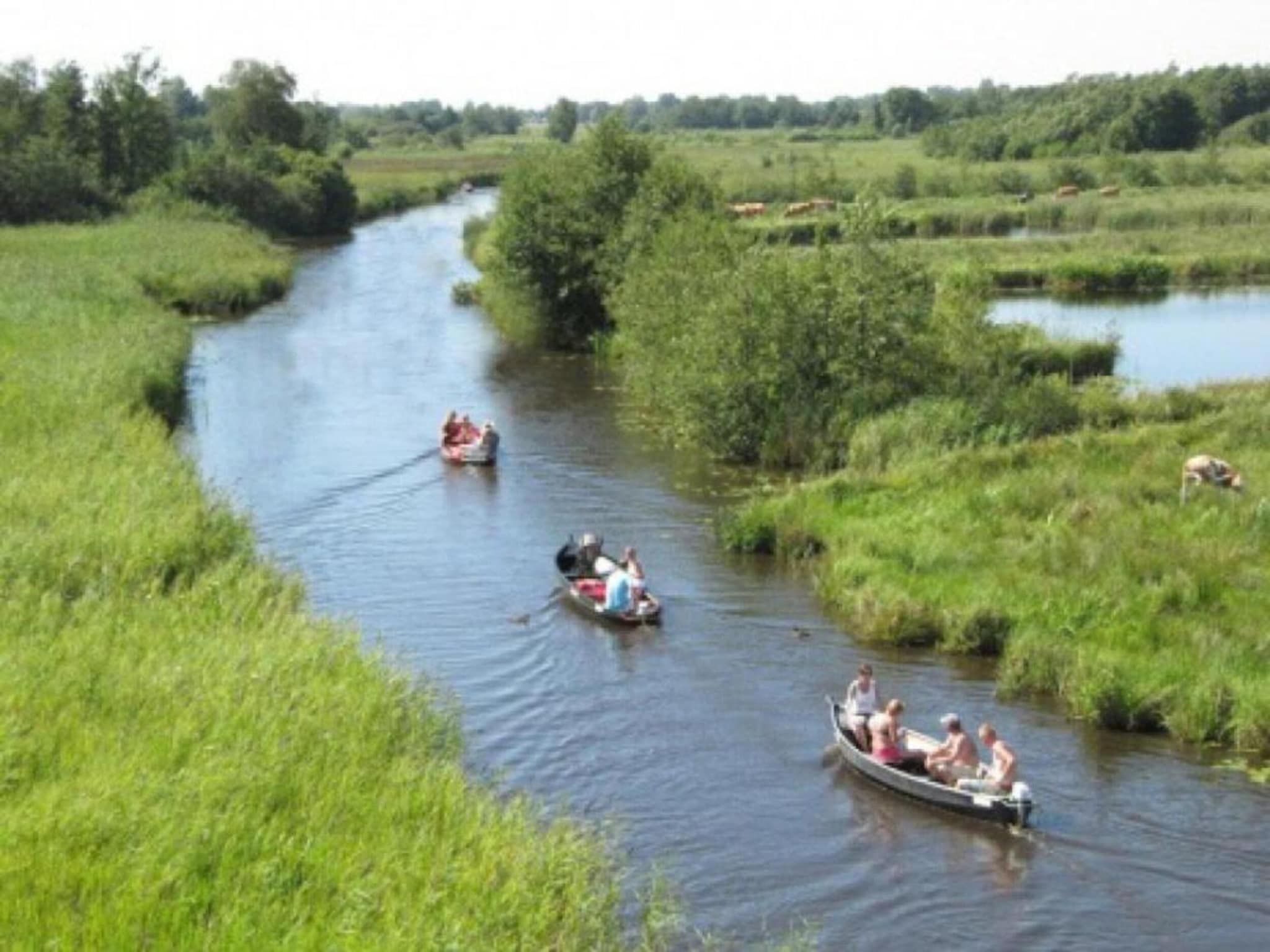 De omgeving van Résidence de Weerribben 2 in Paasloo