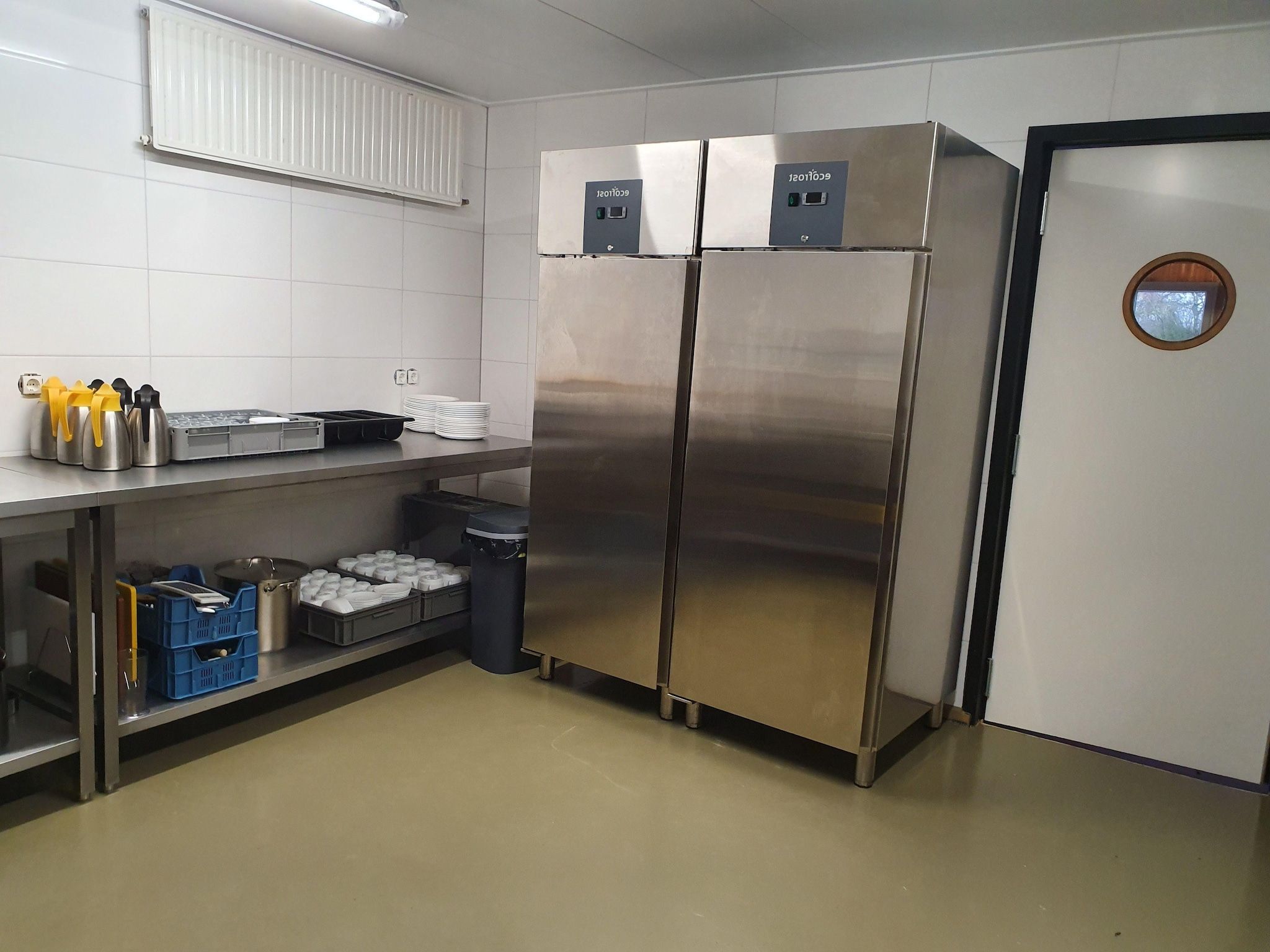 De keuken van Vakantiepark Eigen Wijze 3 in Bant