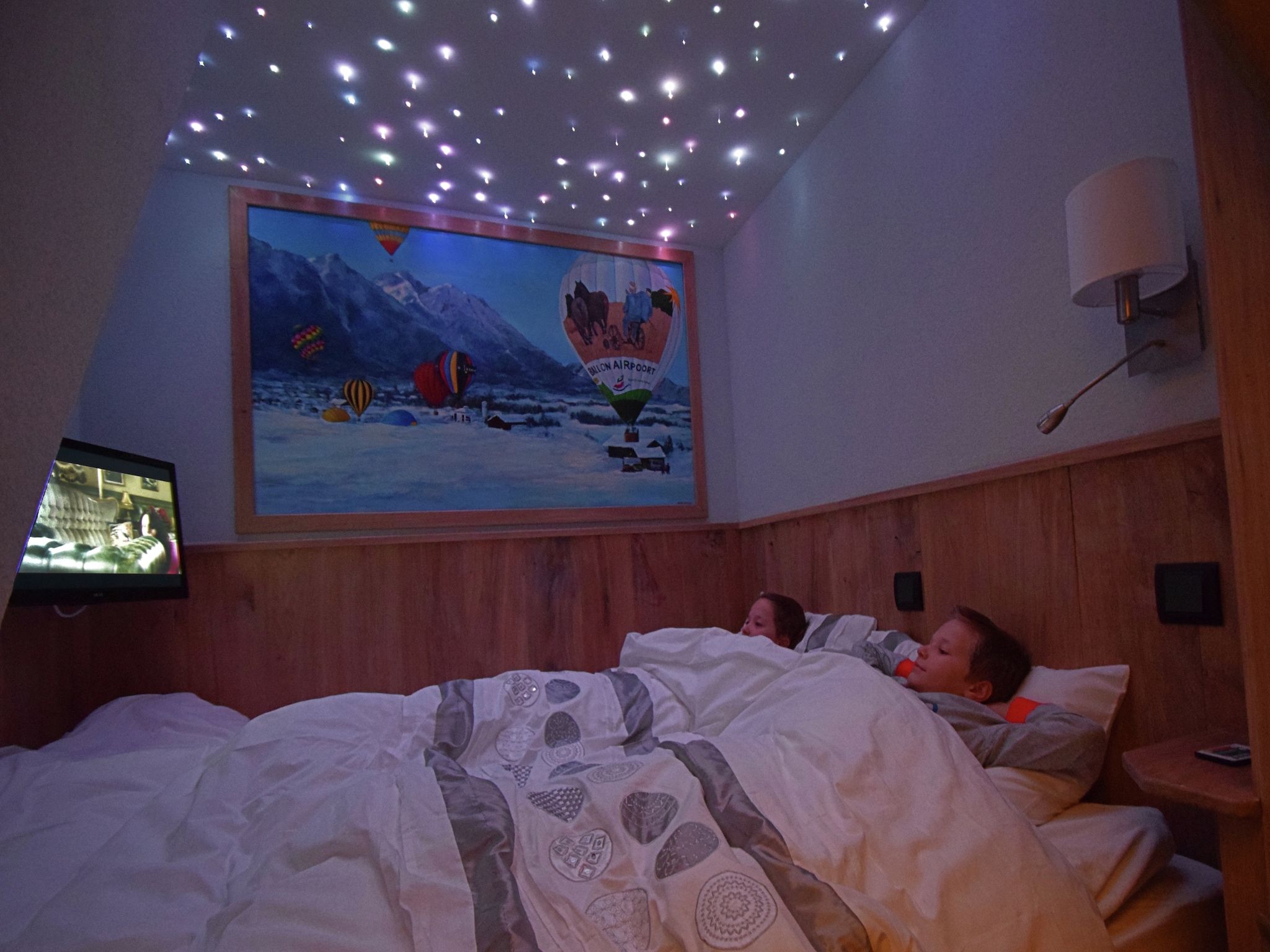 Een slaapkamer van Tramutana in Haaren